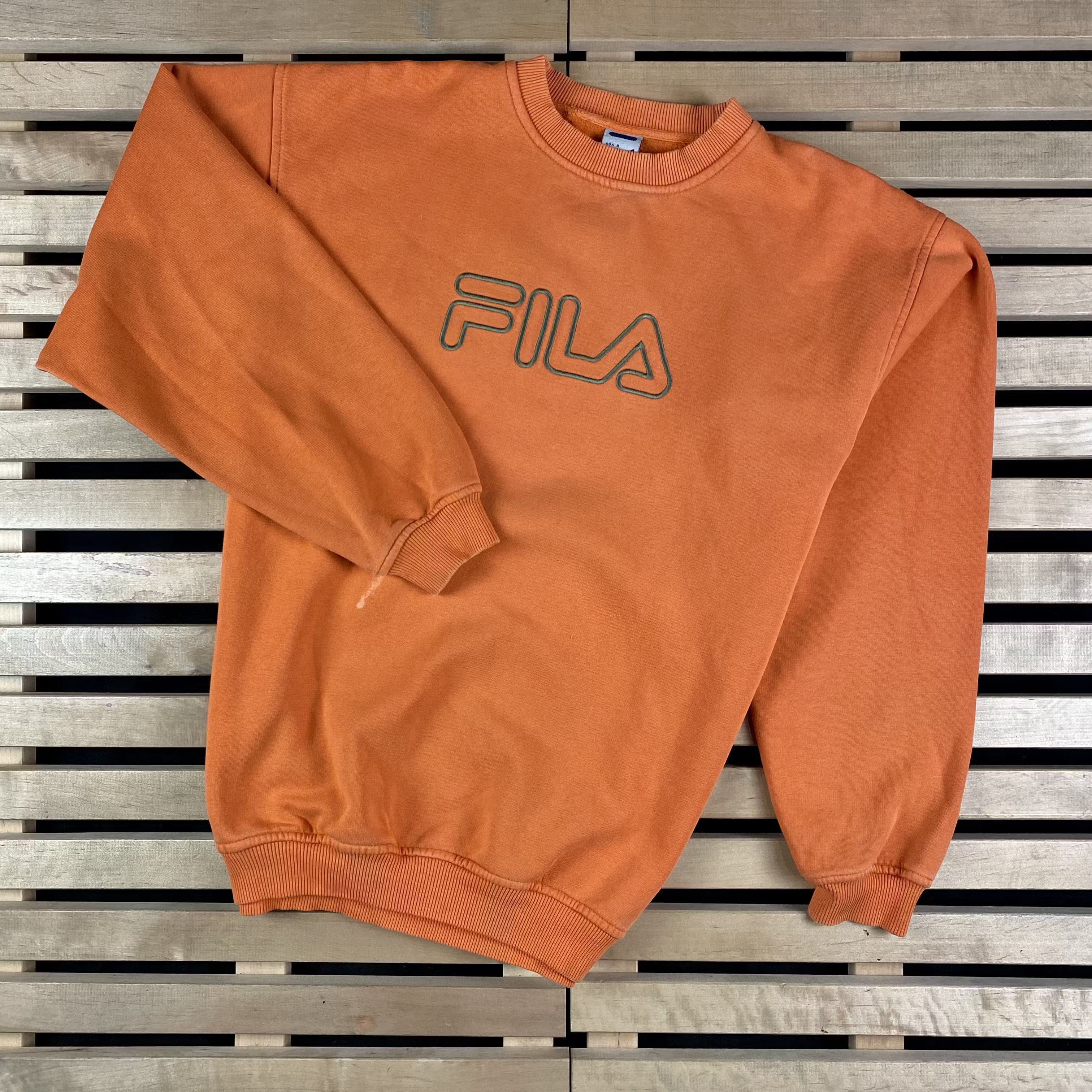 Fila × Vintage Mens Sweatshirt Fila Vintage Big Logo Size M Size US M / EU 48-50 / 2 - 1 Thumbnail