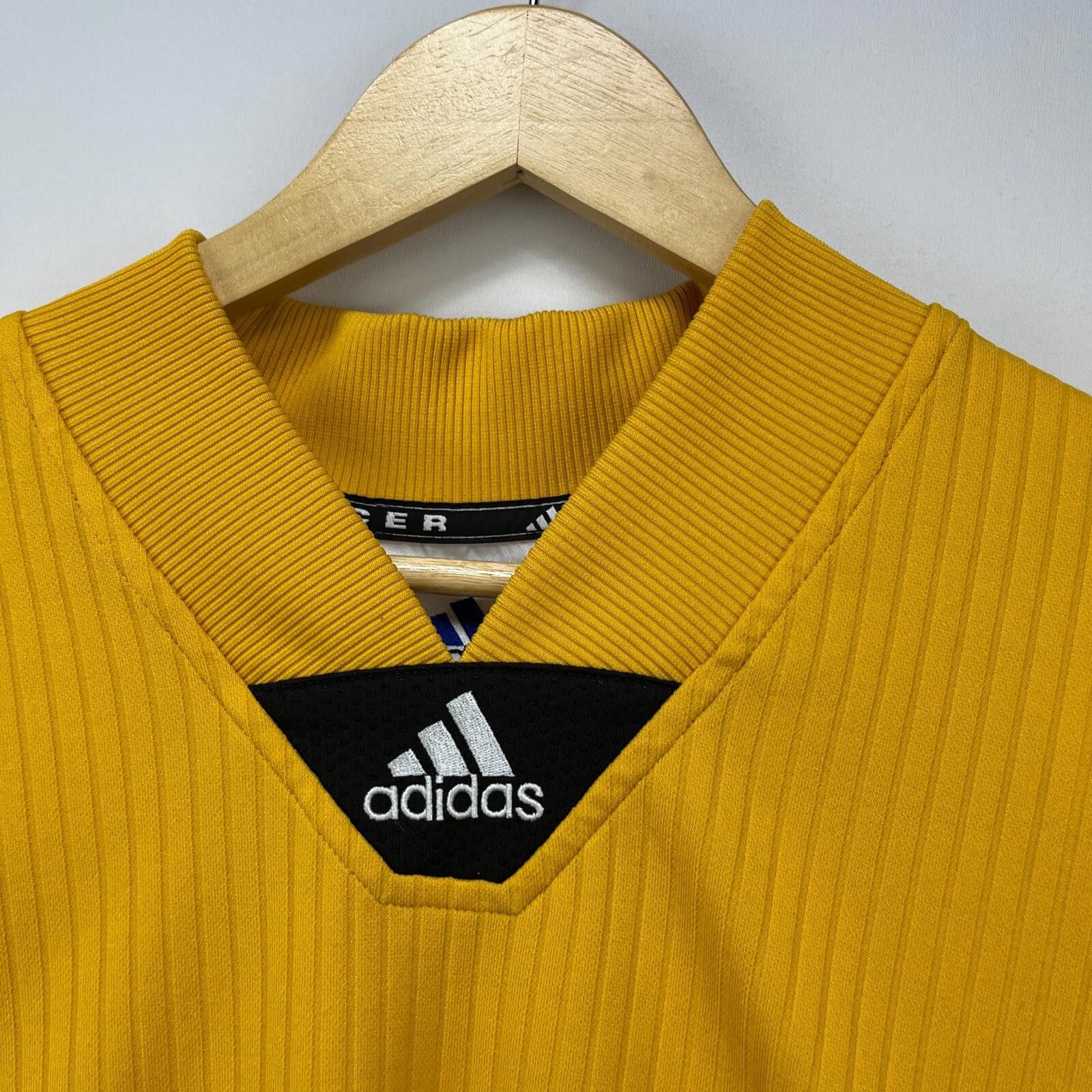 Adidas Vintage 90s Adidas Soccer Football Jersey Small Goalkeeper Size ONE SIZE - 3 Thumbnail
