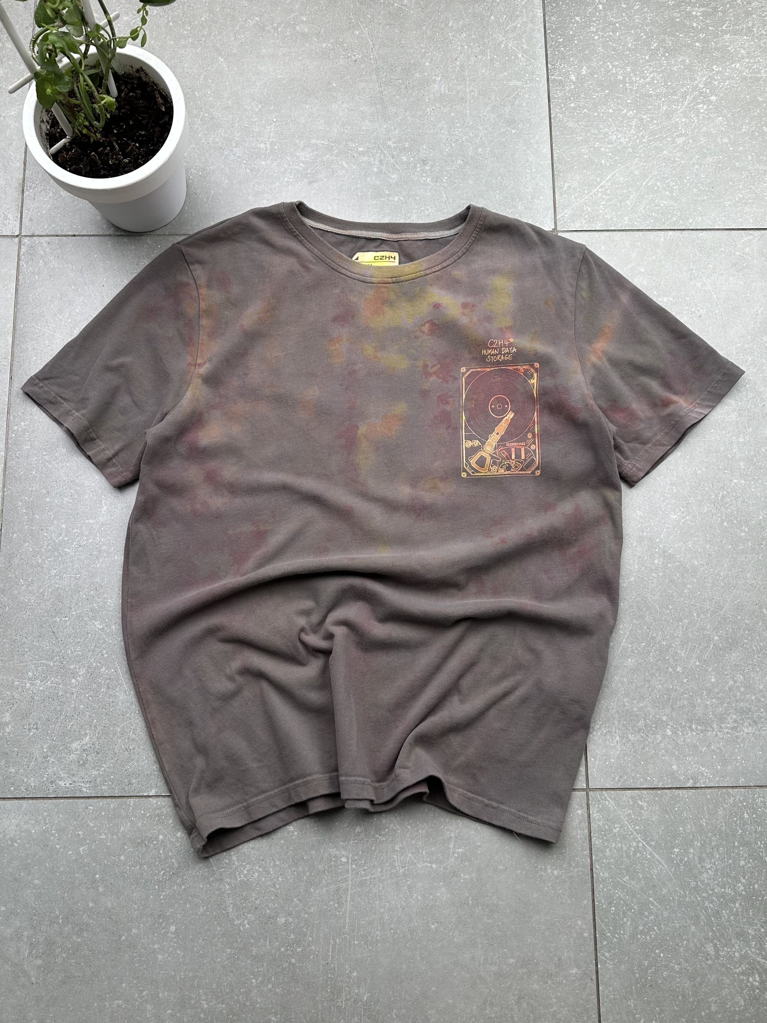 image of C2H4 T-Shirt in Grey, Men's (Size Medium)