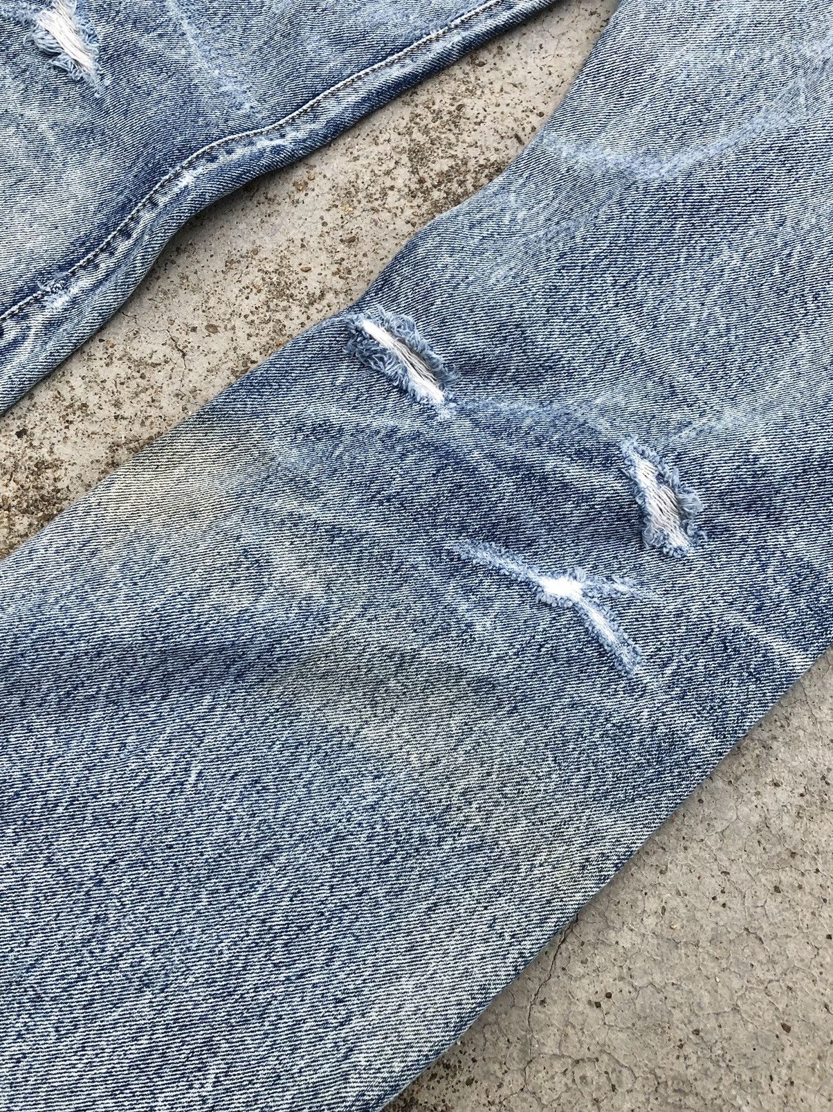 Other SELVEDGE REDLINE DISTRESSED DENIM Size US 33 - 11 Thumbnail