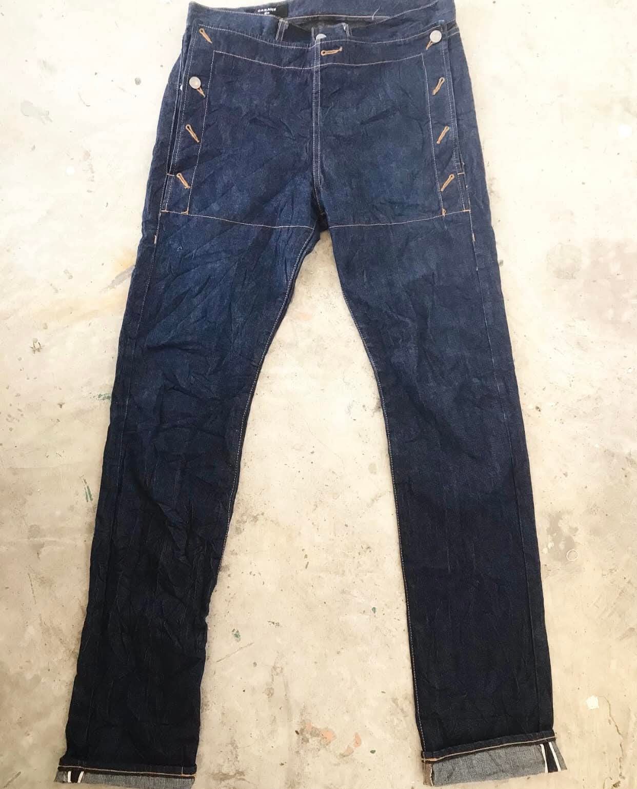 CABANE de ZUCCa Vintage Cabane De Zucca Redline Jeans, rare Size US 31 - 1 Thumbnail
