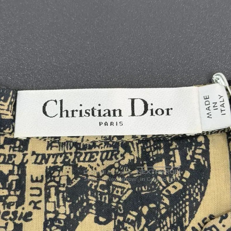 Dior Dior Paris map full print long shirt Size XXS / US 00 / IT 34 - 5 Thumbnail