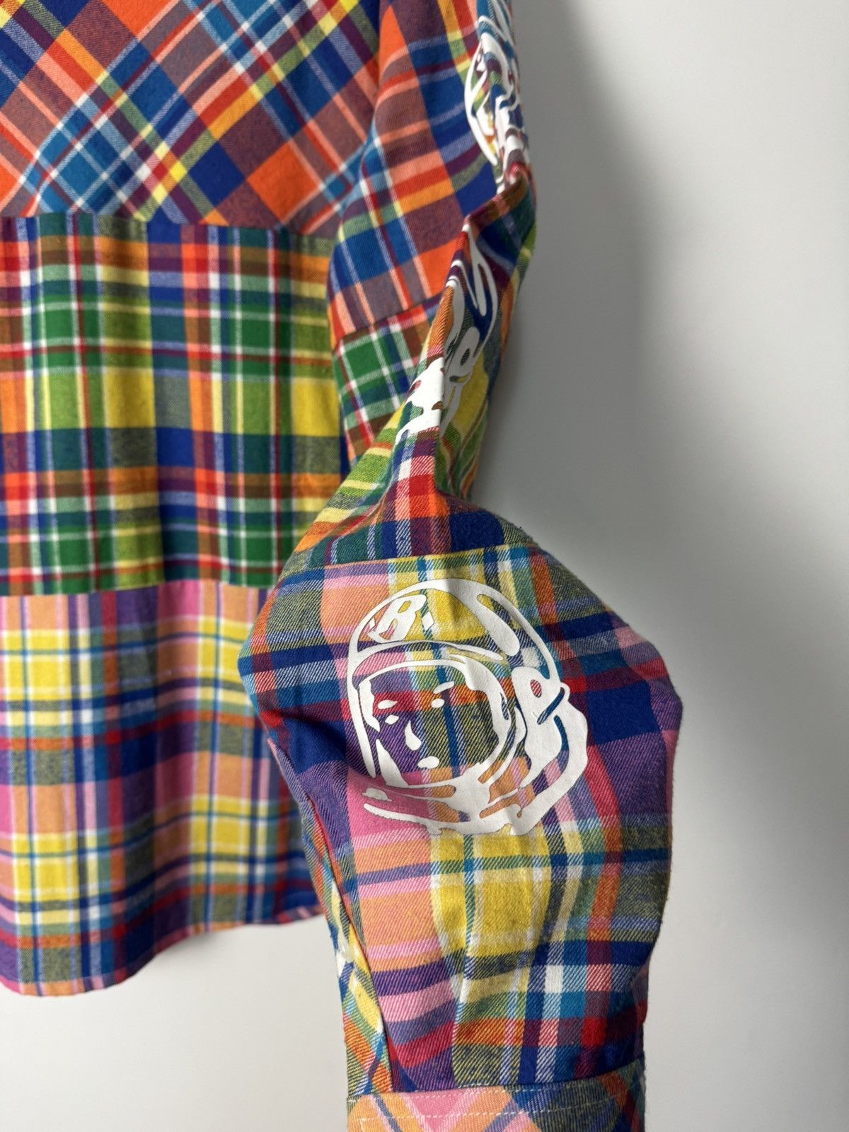 Billionaire Boys Club Billionaire Boys Club Patchwork Flannel Shirt Multicolor Size US M / EU 48-50 / 2 - 9 Thumbnail