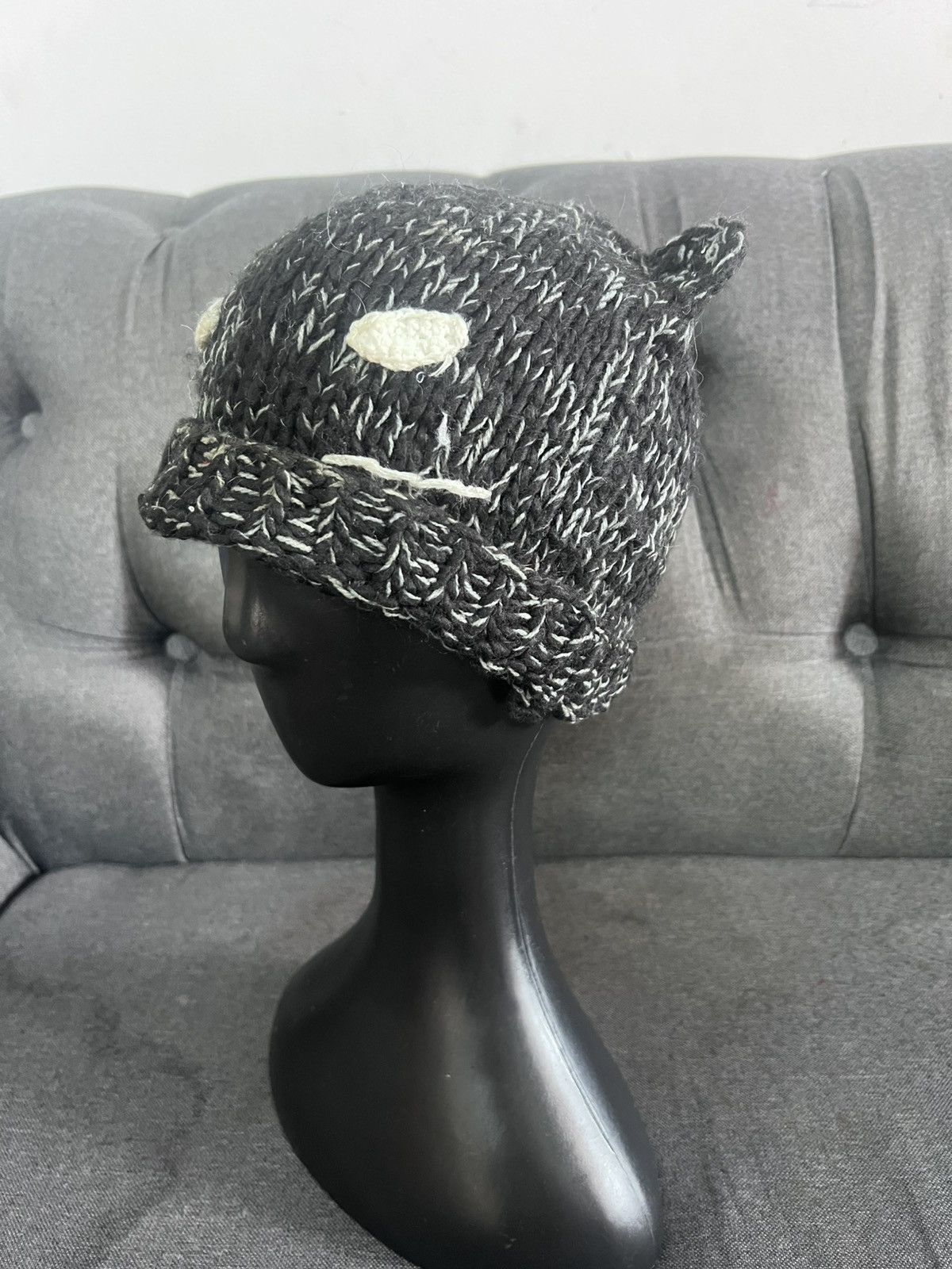 Japanese Brand beanie hat Size ONE SIZE - 2 Thumbnail