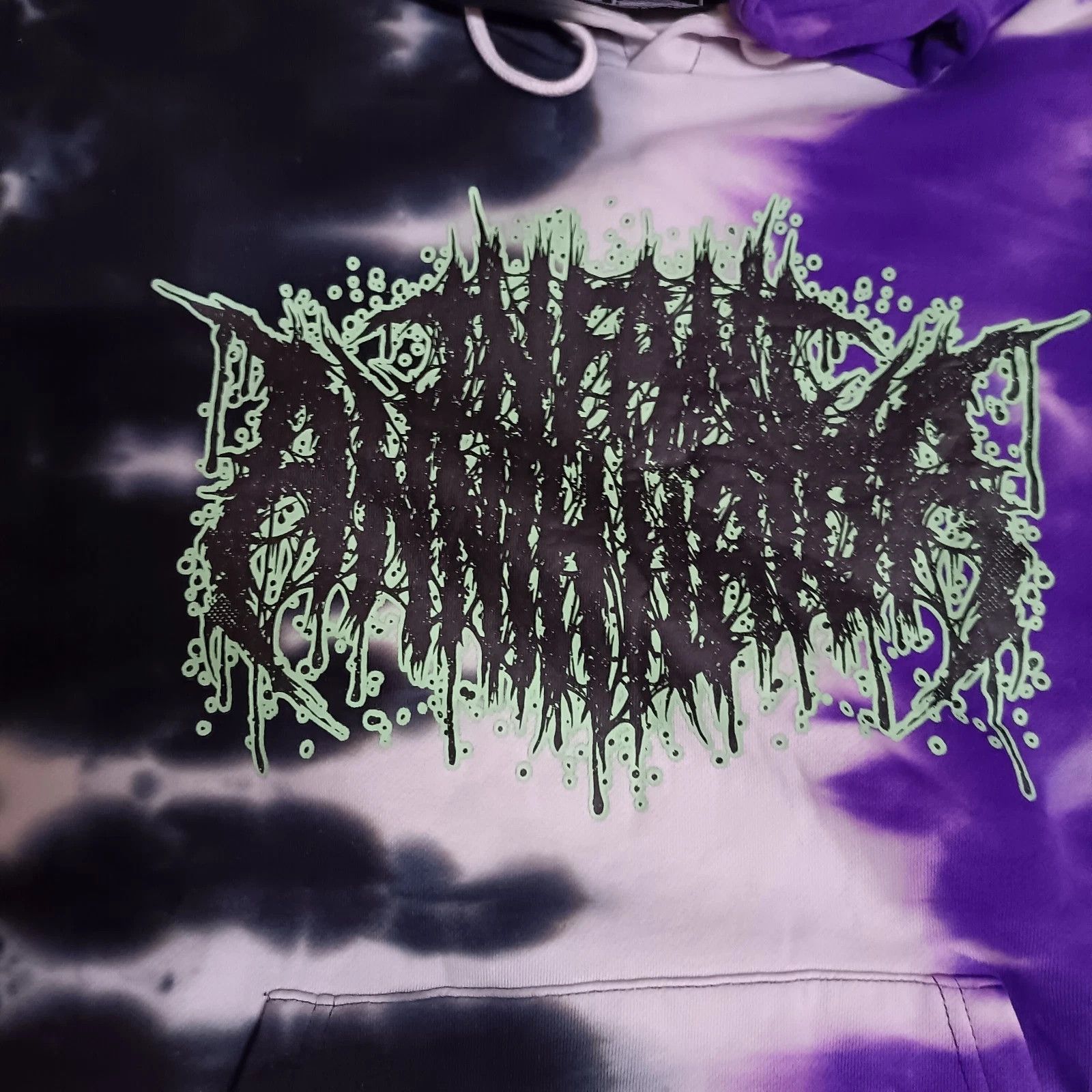 Other Shibori Threads Infant Annihilator Deathcore Band Hoodie Size US L / EU 52-54 / 3 - 2 Thumbnail