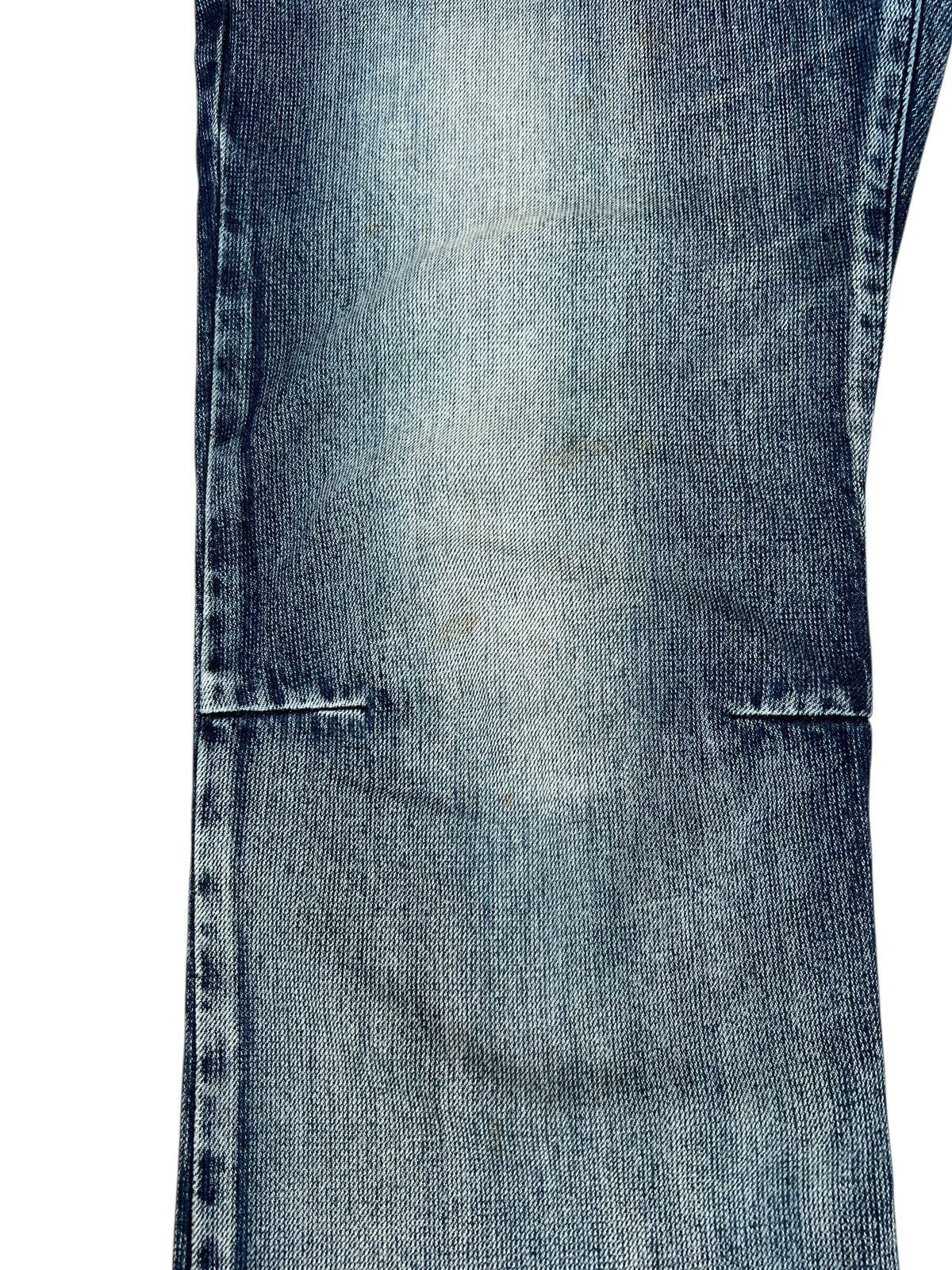 Edwin 2000s Edwin E-Function Mud Wash Fade Denim Bootcut Jeans Size US 32 / EU 48 - 10 Thumbnail