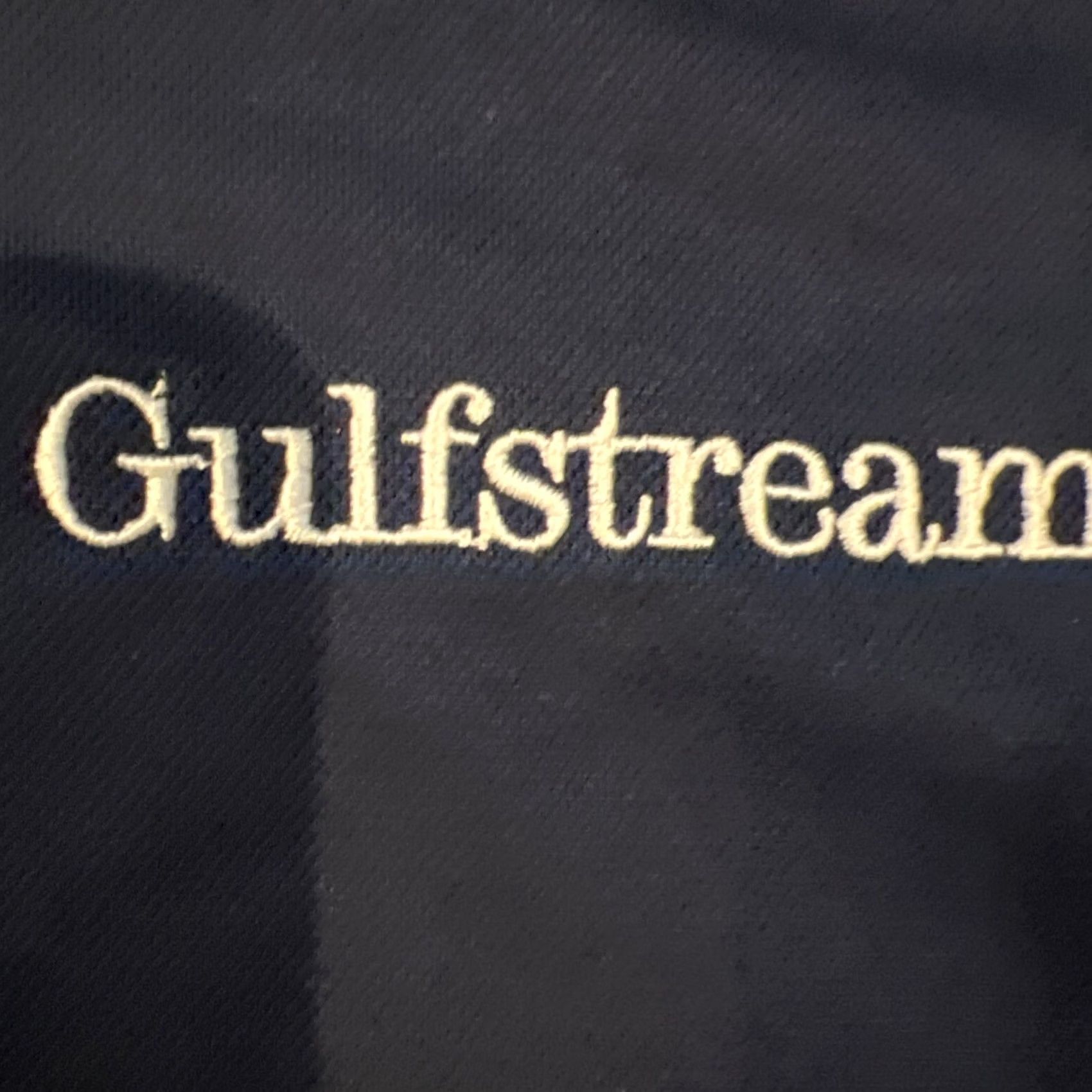 Nike Gulfstream Jets Nike Dri-Fit Polo Shirt Mens XL Dark Blue Official Vintage Nike Golf Polo Shirt Blue Size US XL / EU 56 / 4 - 3 Thumbnail