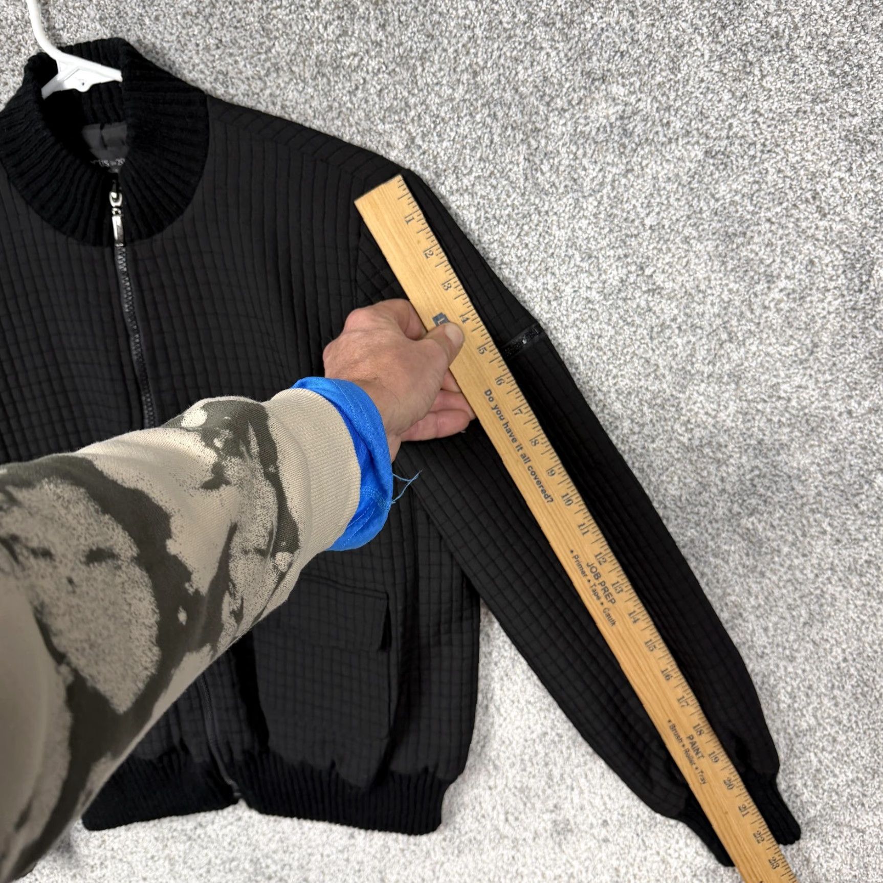 Vintage VINTAGE Focus 2000 Womens Bomber Jacket 10P Quilted Full Zip Lined Pockets Black Womens Petite 10P Bomber Jacket Girls/Mens? Size L / US 10 / IT 46 - 3 Thumbnail