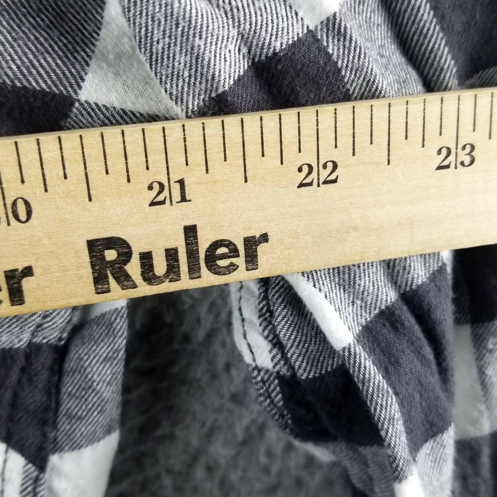 Vintage Jachs Girlfriend Flannel Shirt Women L Plaid Pearl Snap Stretch Casual Button-Up Size L / US 10 / IT 46 - 7 Thumbnail