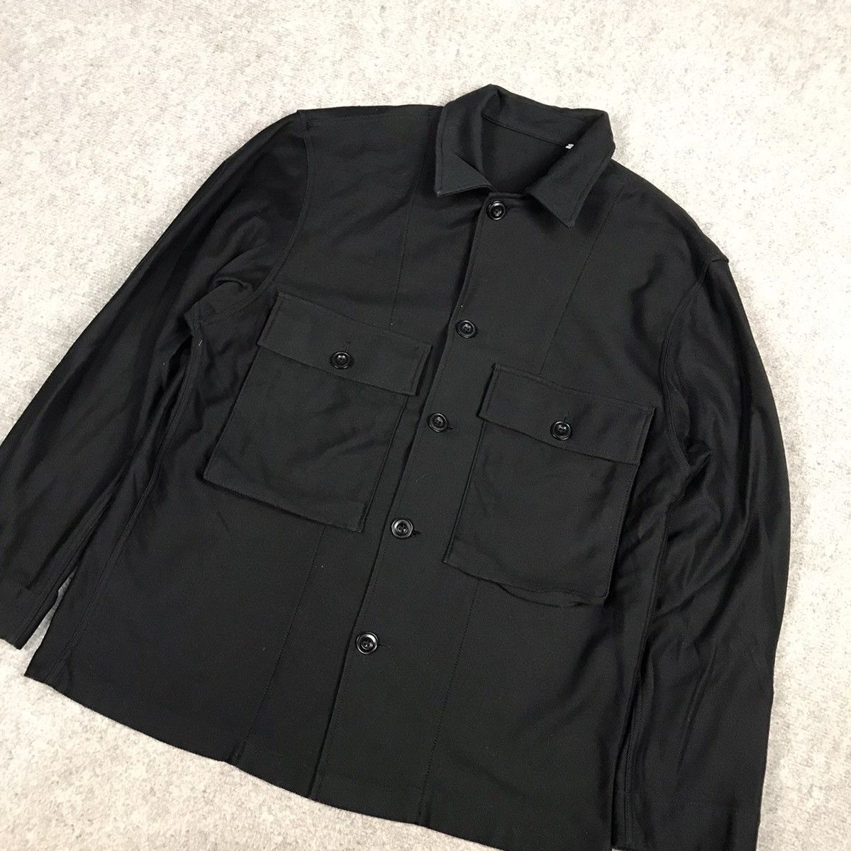 Christophe Lemaire × Japanese Brand LEMAIRE X UNIQLO DOUBLE POCKET BUTTON JACKET Size US M / EU 48-50 / 2 - 3 Thumbnail