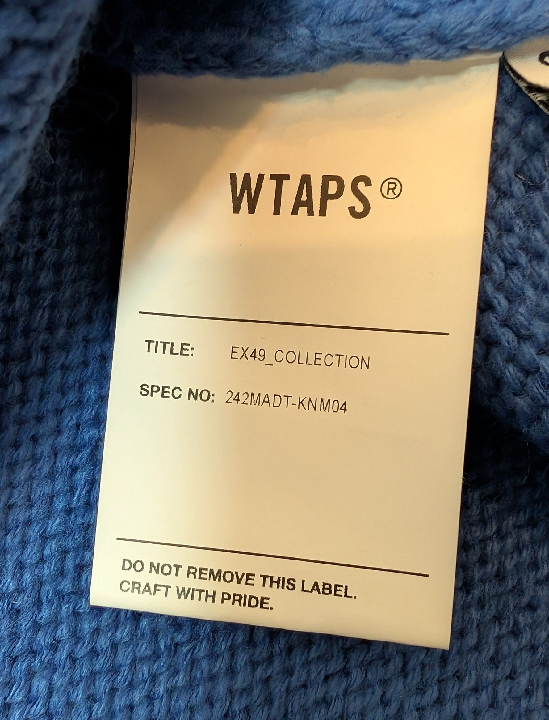 Wtaps WTAPS Knit Poly Sweatshirt Made in Japan Size US L / EU 52-54 / 3 - 4 Thumbnail