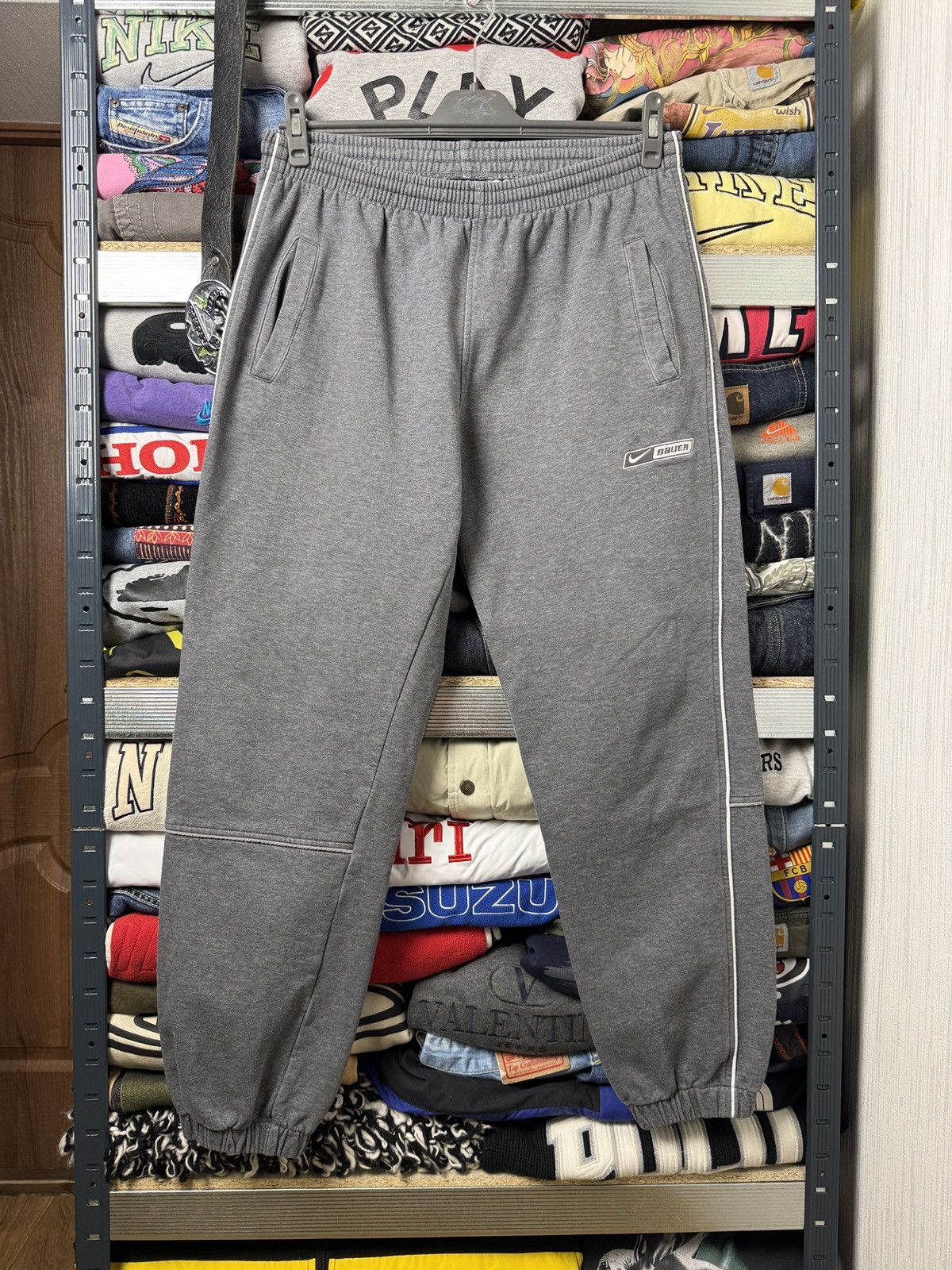 Nike Vintage Nike Track Street Pants Bauer Y2K Size M Size US 34 / EU 50 - 1 Thumbnail