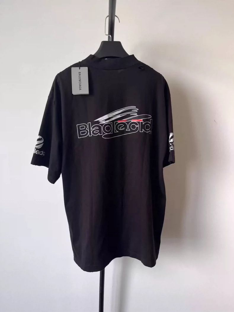 Other Balenciaga Logo Print Crew Neck T-Shirt Size US XS / EU 42 / 0 - 2 Thumbnail