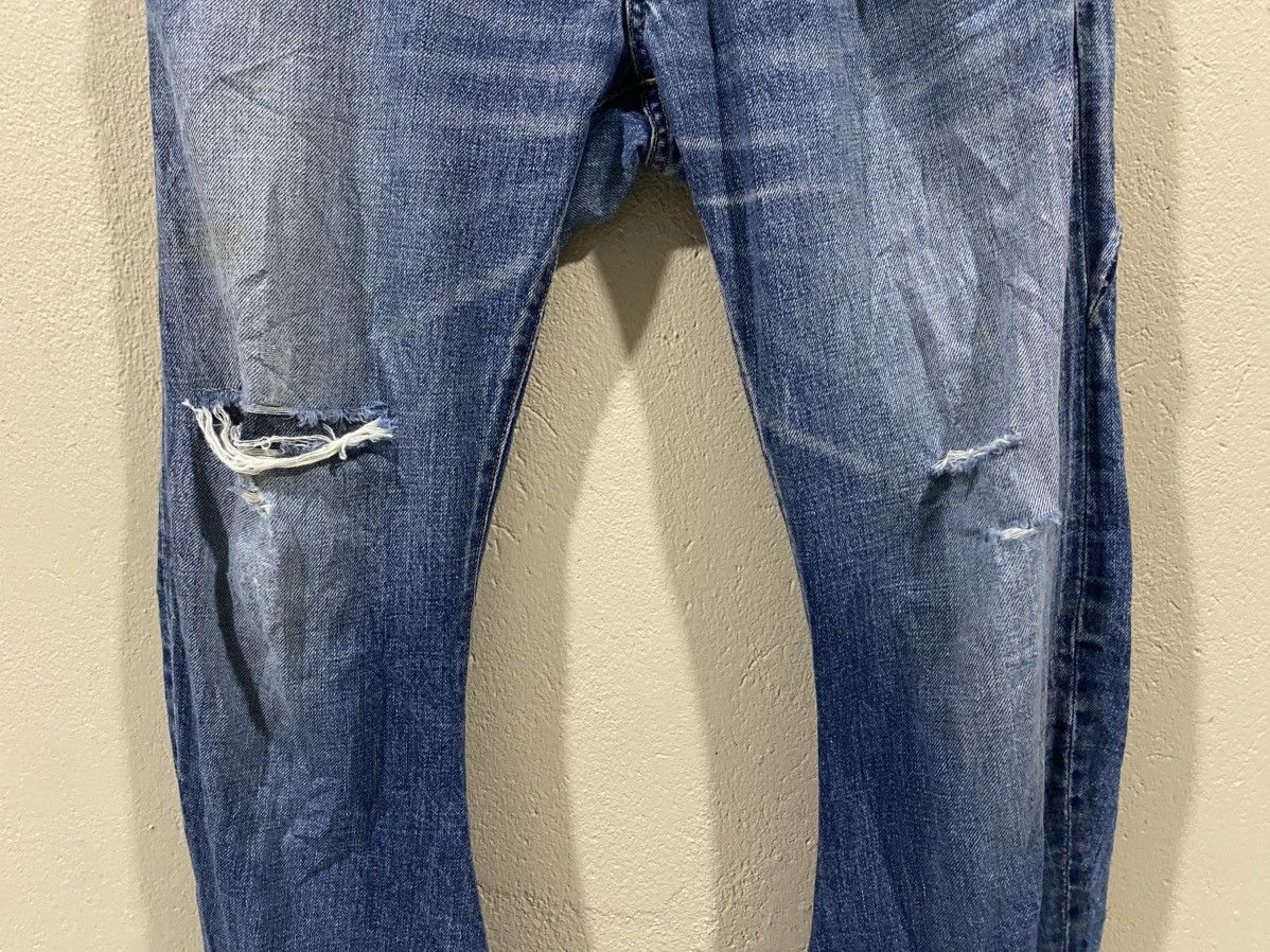 Attachment × Kazuyuki Kumagai Attachment Attachment Thrashed J Cut Flared Jeans Size US 30 / EU 46 - 4 Thumbnail