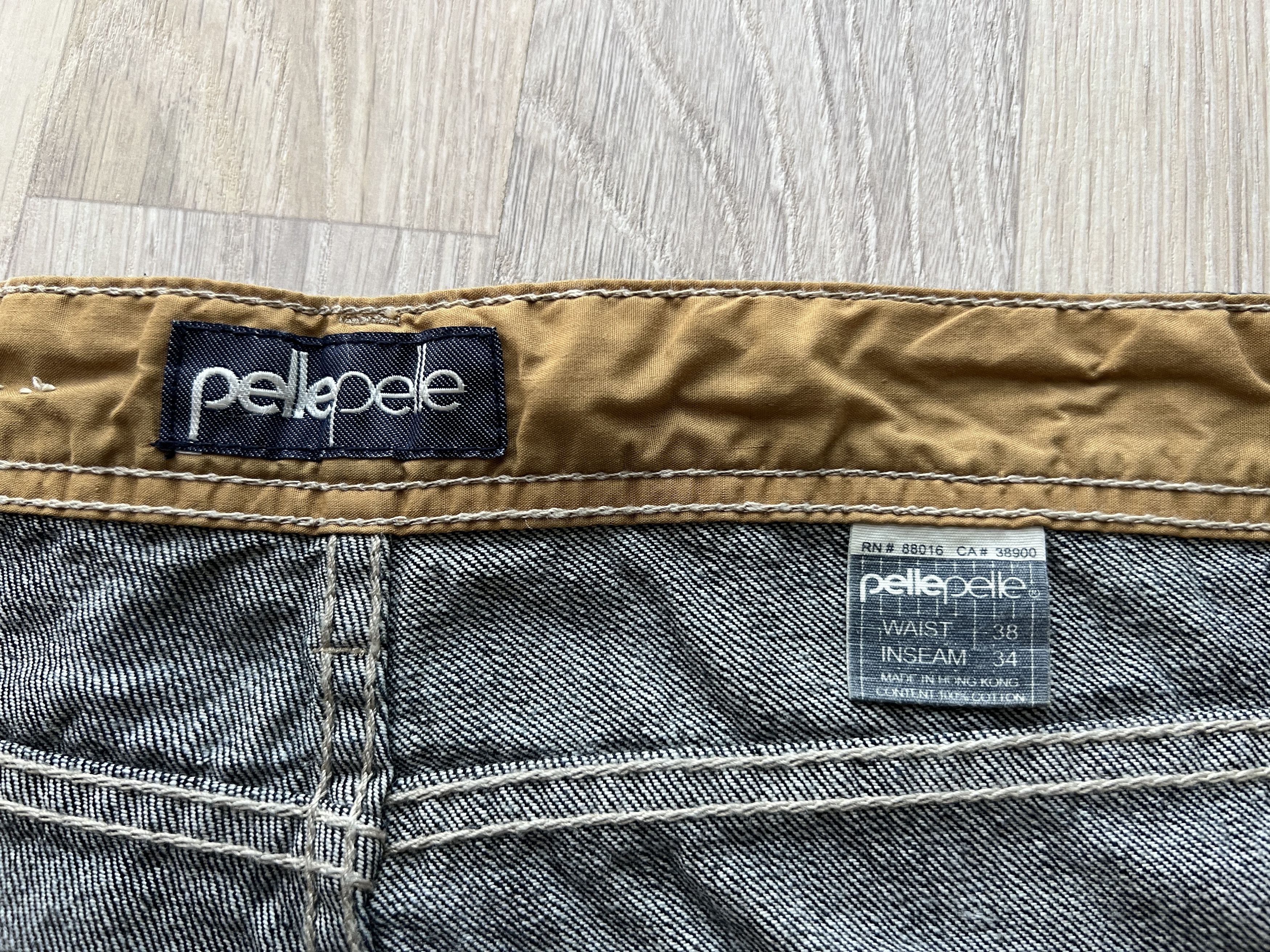 Pelle Pelle RARE! VINTAGE Y2K PELLE PELLE DENIM WIDE PANTS JEANS Size US 32 / EU 48 - 5 Thumbnail
