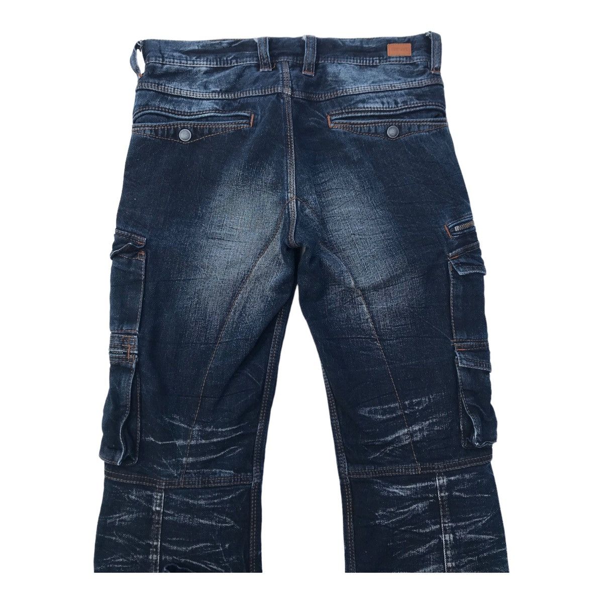 Nicole Club Nicole Club For Men Denim Cargo Multipocket Streetwear Pants Size US 29 - 10 Thumbnail