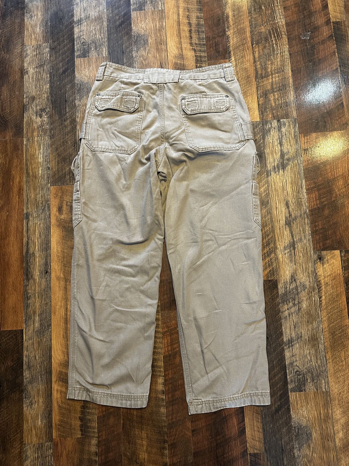 Duluth Trading Company Vintage Duluth Trading Co Heavy Duty Baggy Cargo Pants Size US 35 - 3 Thumbnail