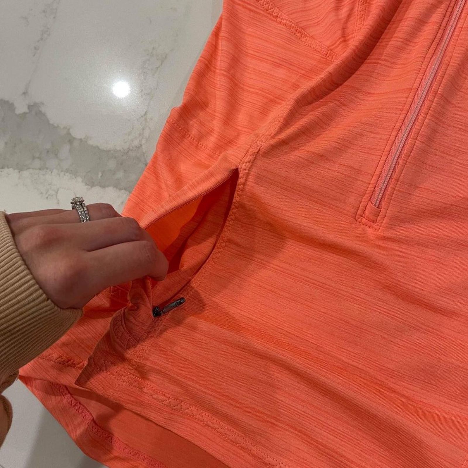 Athleta Athleta Pacifica UPF Tee 2 Ember Orange Women's Small Size S / US 4 / IT 40 - 6 Thumbnail
