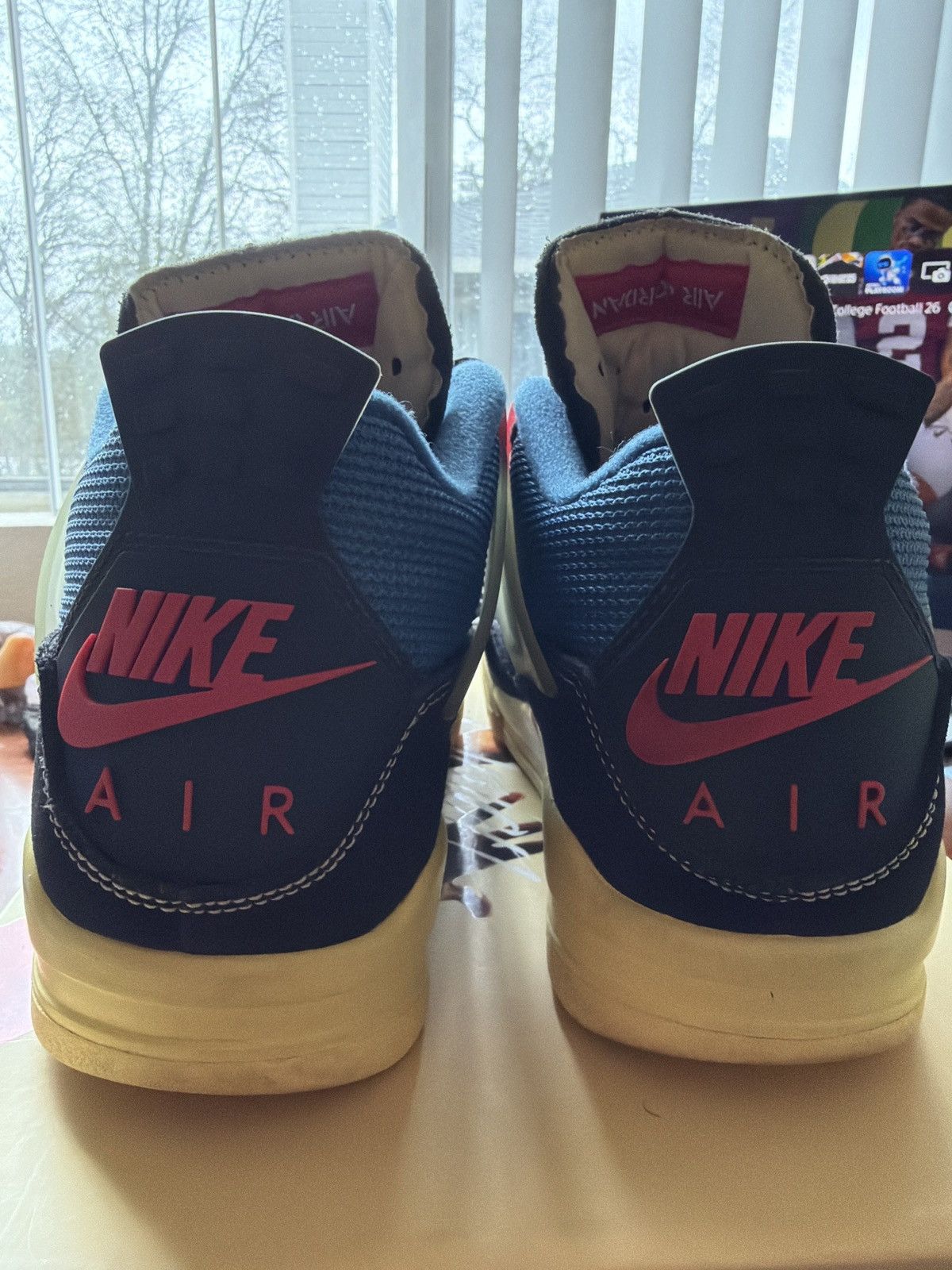 Jordan Brand × Union LA AJ4 x Union LA "off-noir" Size US 8.5 / EU 41-42 - 5 Thumbnail