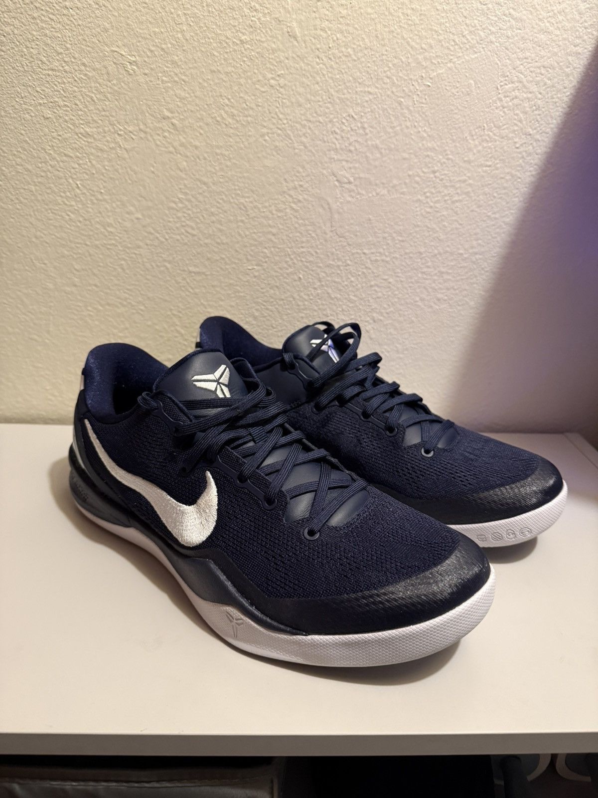 Nike Nike Kobe 8 Protro - Navy Size US 12 / EU 45 - 1 Thumbnail