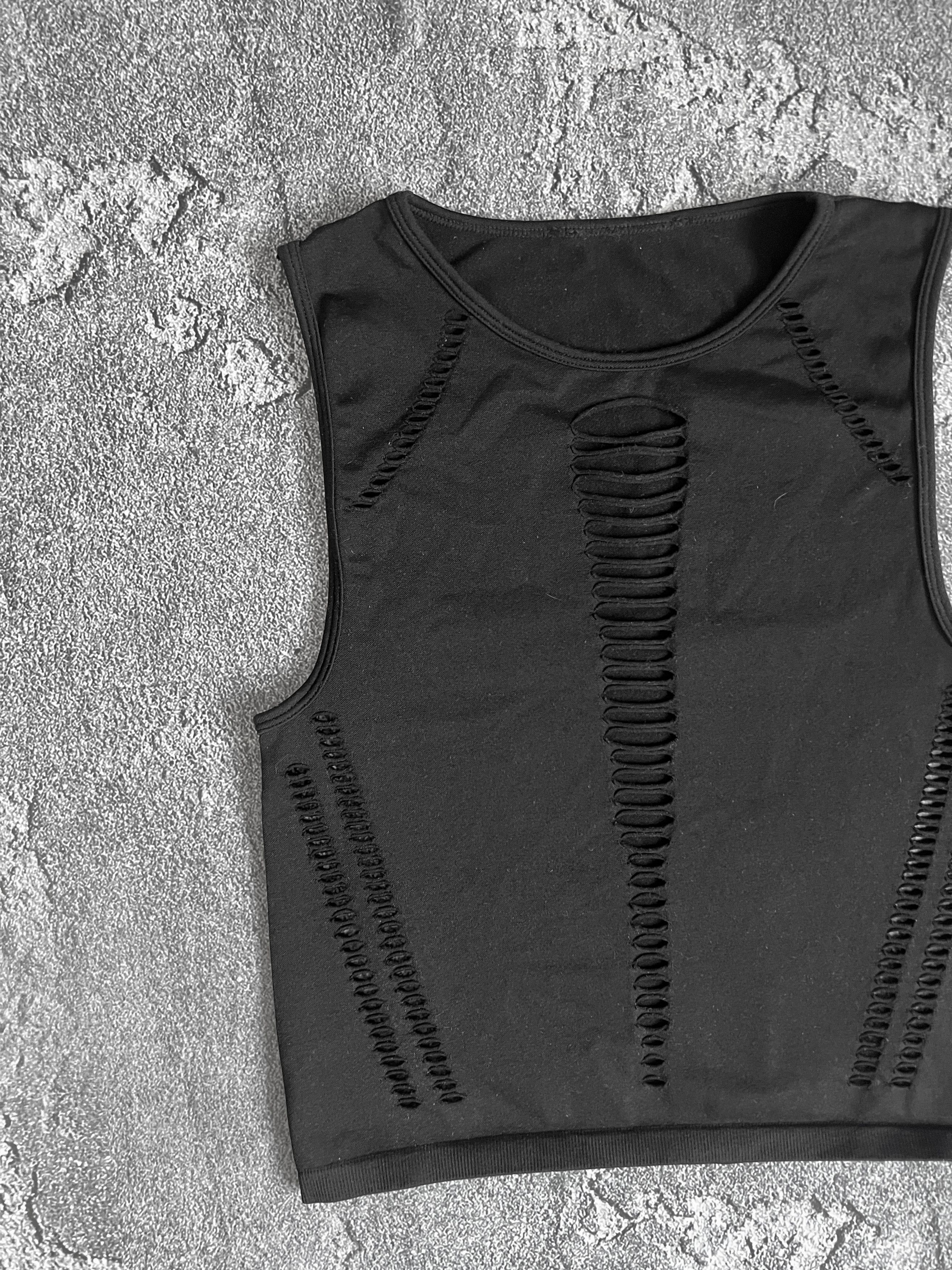 Vintage Vintage tank top gothic y2k avant garde japanese Size S / US 4 / IT 40 - 3 Thumbnail