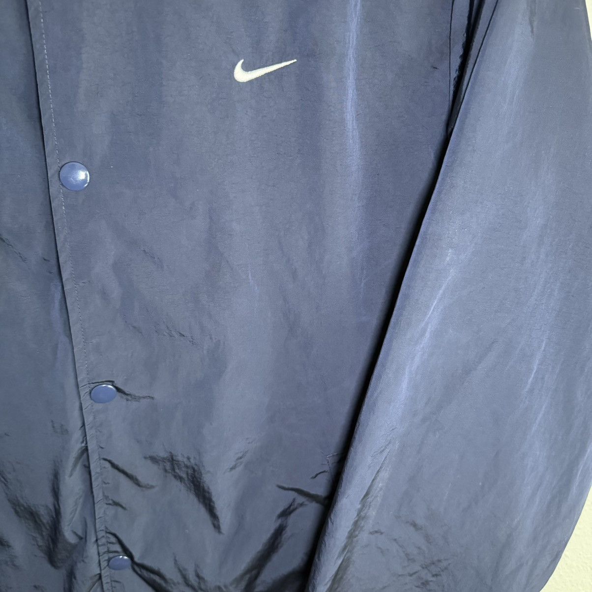 Nike Nike Sportswear Authentics Coaches Jacket Mens Large Navy Size US L / EU 52-54 / 3 - 4 Thumbnail
