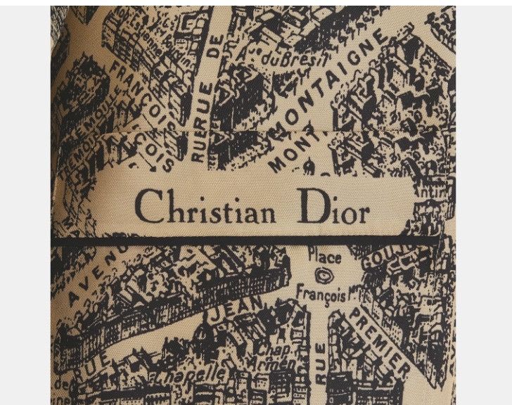 Dior o1w1db10425 351V33A Shirt in Black & Beige Size XL / US 12-14 / IT 48-50 - 3 Thumbnail