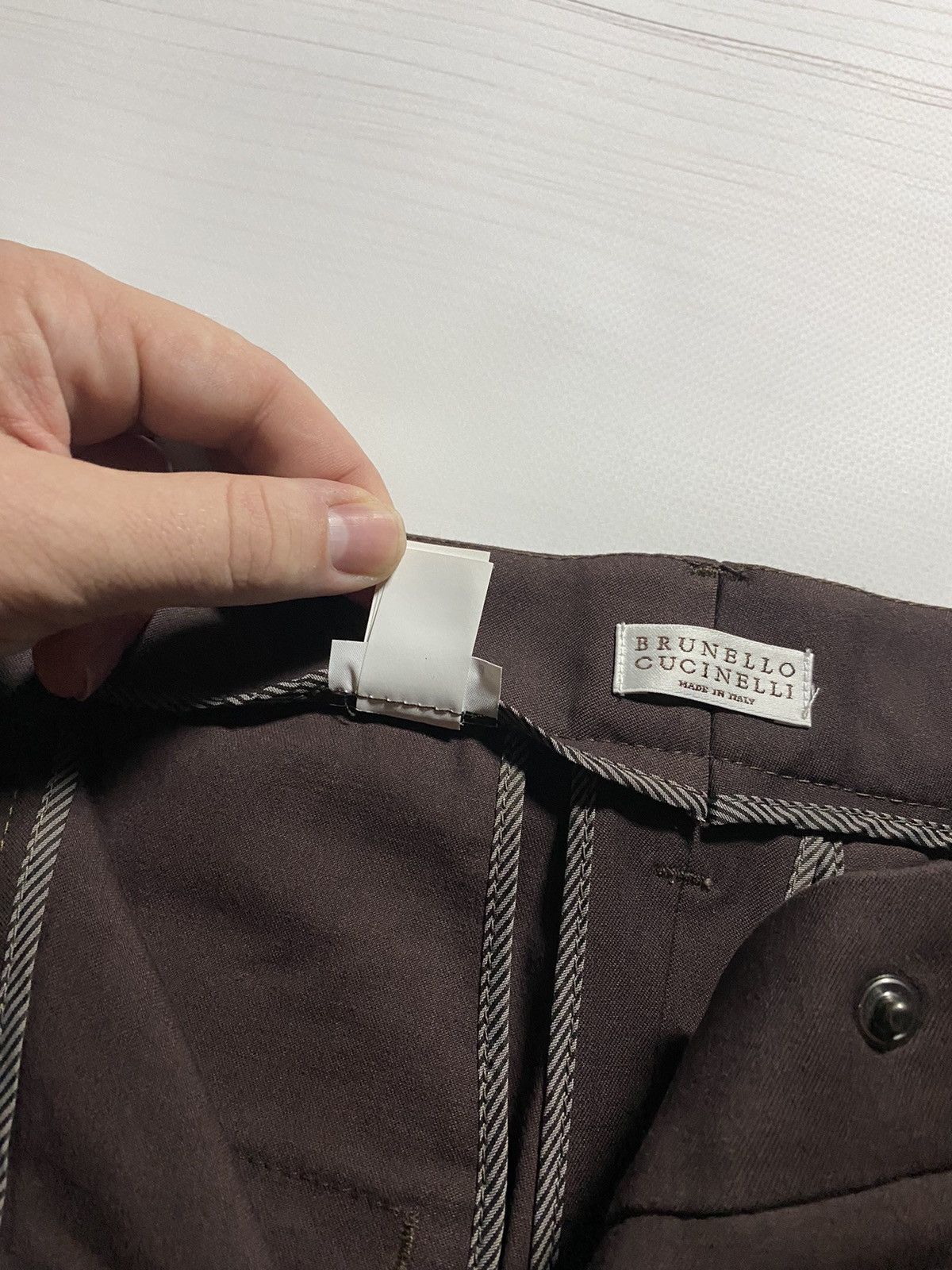 Brunello Cucinelli Brunello Cucinelli Designer brown y2k italy pants Size 26" / US 2 / IT 38 - 8 Thumbnail
