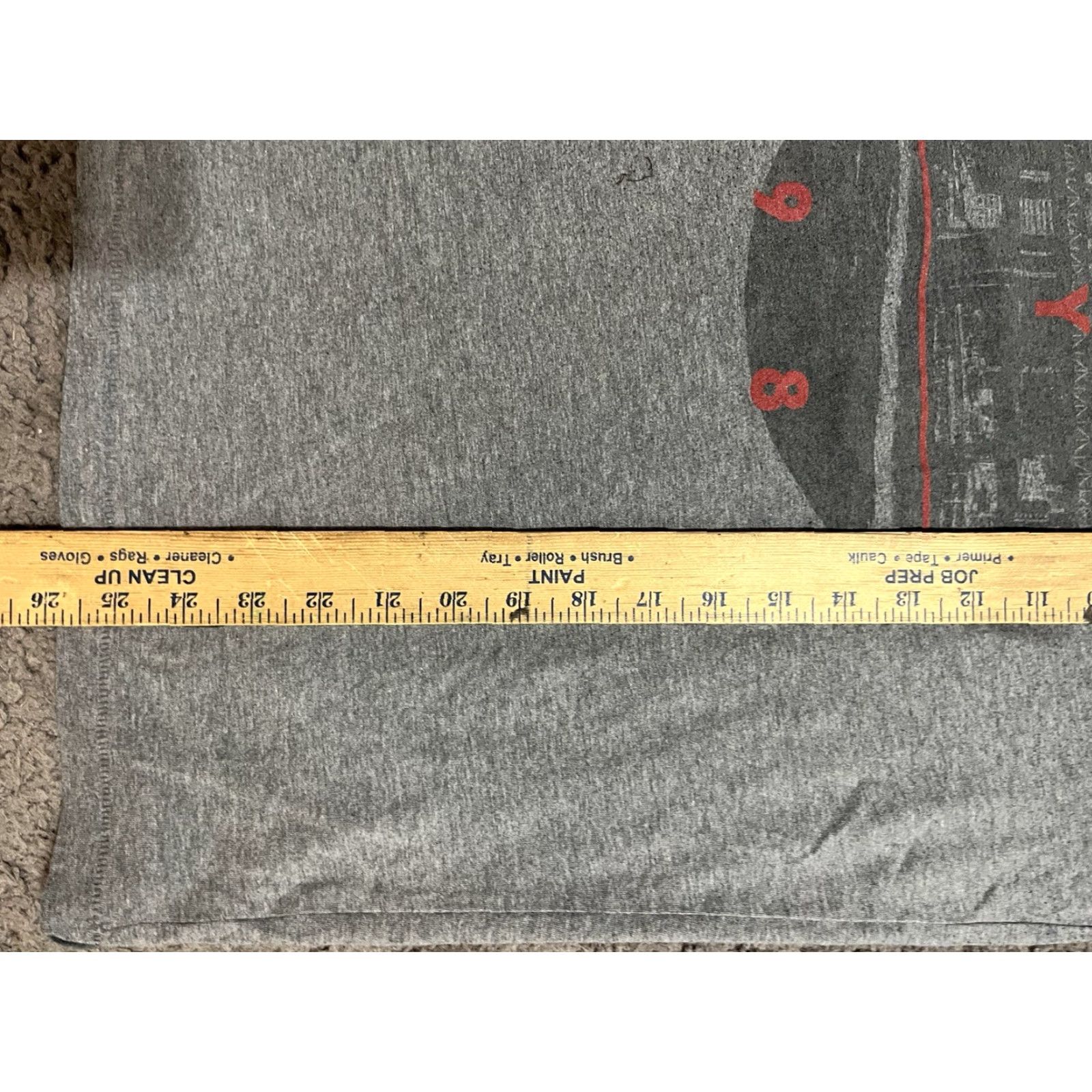 Vintage Aéropostale Men's Graphic Polka Dot T-Shirt, Gray, Medium, Crew Neck, USA Theme Size US M / EU 48-50 / 2 - 6 Thumbnail