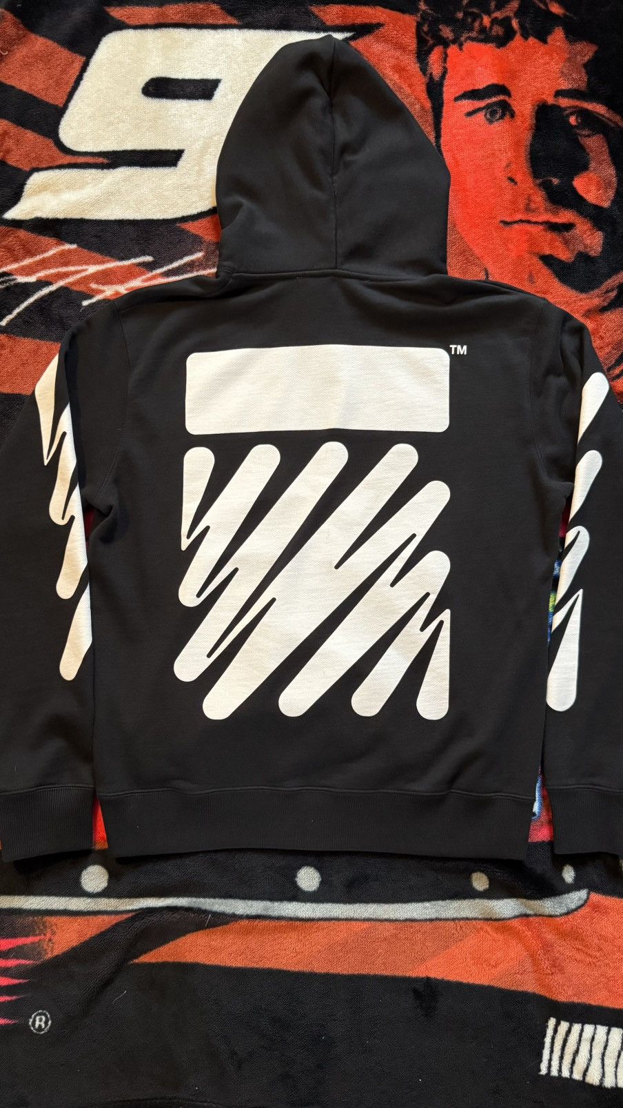 Off-White Off white hoodie spray wave diagonals Size US XL / EU 56 / 4 - 1 Thumbnail