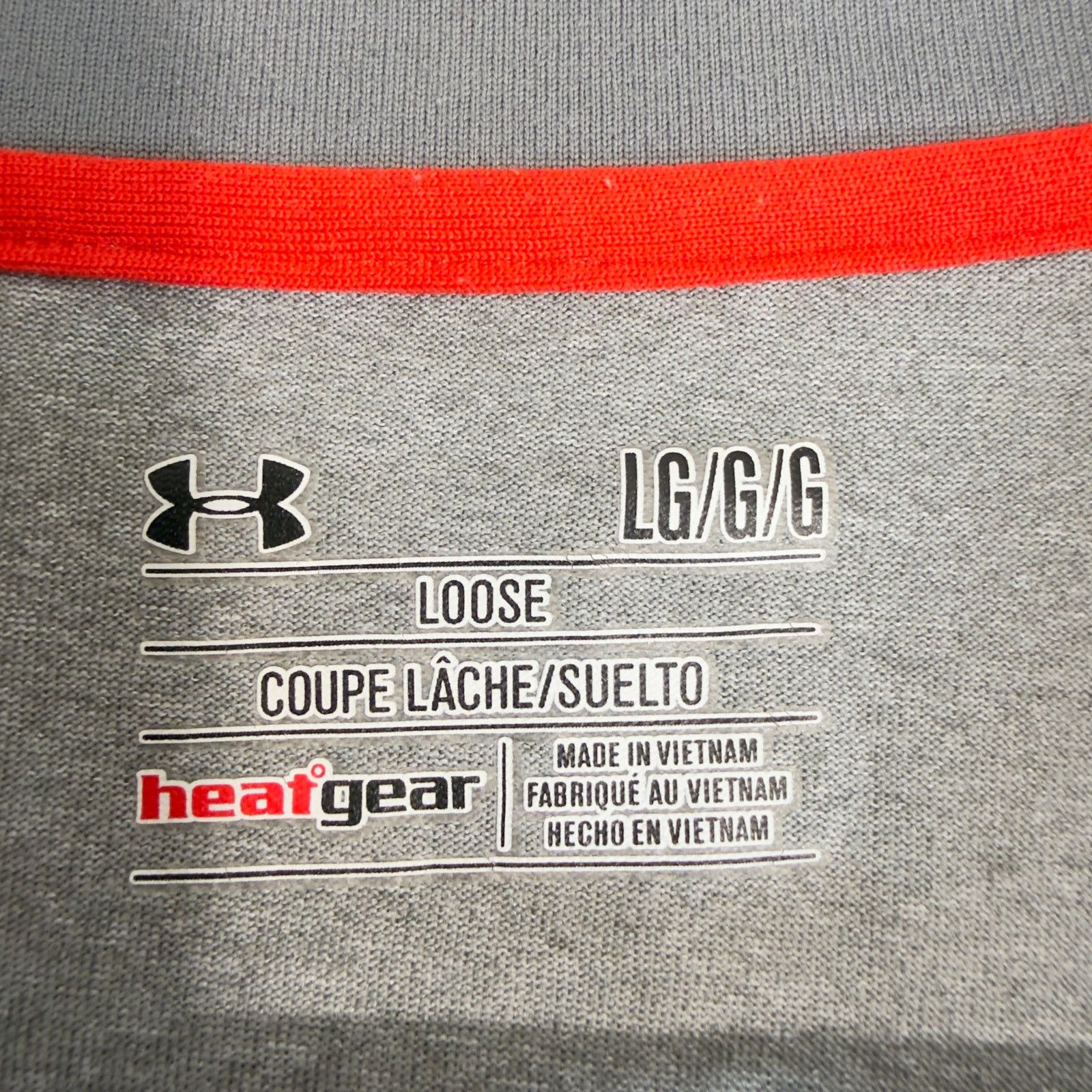 Under Armour Under Armour Heat Gear 1/4 Zip Shirt Grey Men L Loos Perform Size US L / EU 52-54 / 3 - 3 Thumbnail