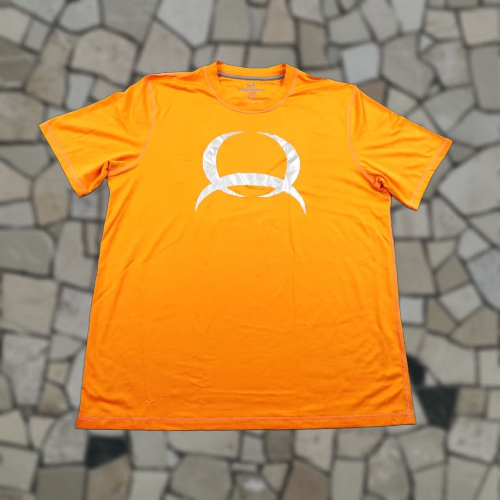 Vintage Cinch Shirt Mens XL Orange Quick Dry Performance Sun Protection Athletic Rodeo Shirt Mens XL Orange Size US XL / EU 56 / 4 - 1 Thumbnail