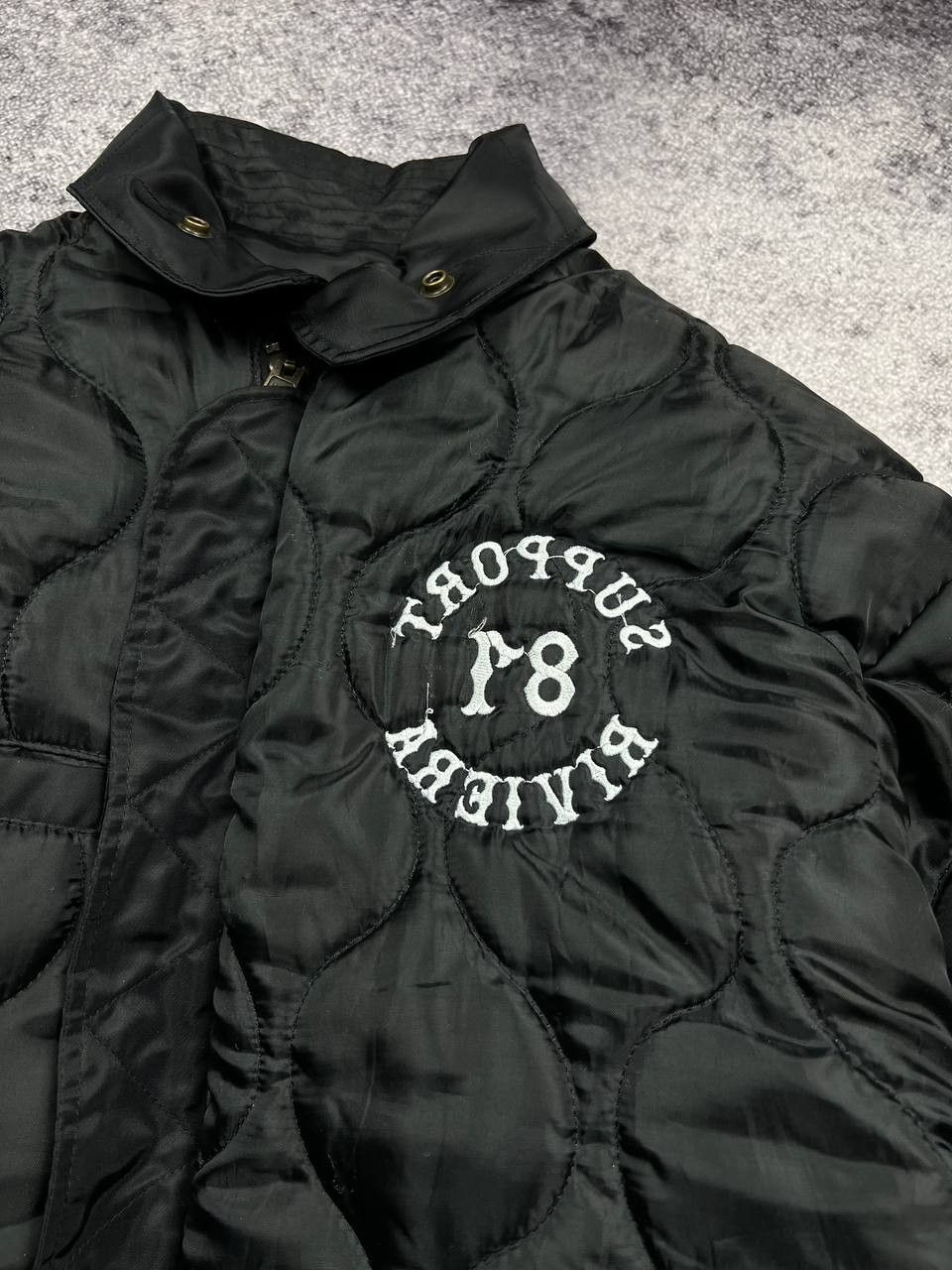 Vintage Vintage Bomber MA-1 Support Riviera 90S Streetwear Size US L / EU 52-54 / 3 - 13 Thumbnail