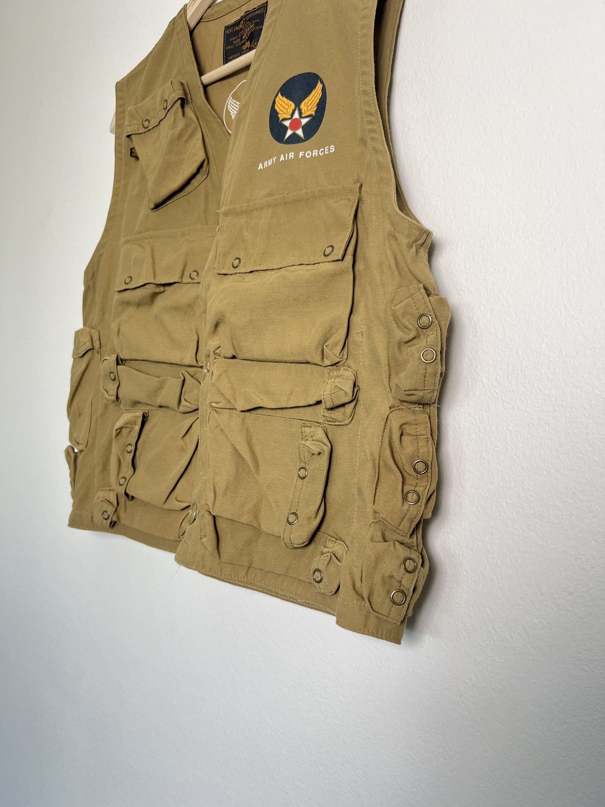 Alpha Industries Alpha Industries - rare Air Force Tactical vests Type-C1 Size US M / EU 48-50 / 2 - 9 Thumbnail