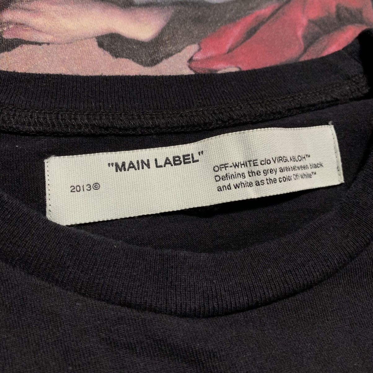 Off-White Off White Large Mariana De Silva Black Tee Virgil Abloh Size US L / EU 52-54 / 3 - 4 Thumbnail