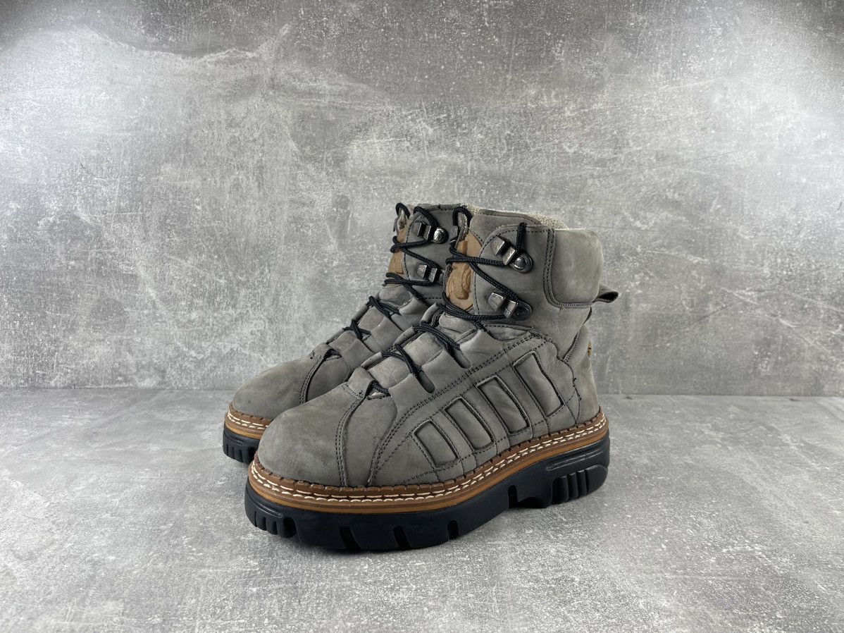 Other Bulldozer Y2K Suede Leather Chunky Combat Platform Boots Size US 7.5 / EU 40-41 - 1 Thumbnail