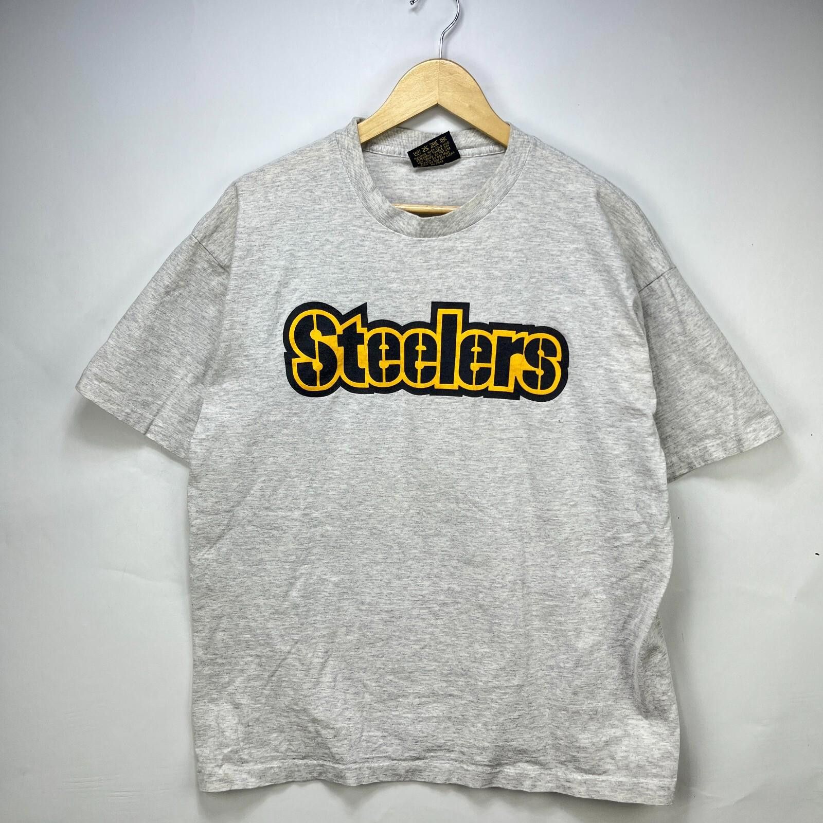 Other Vintage 90s Pittsburgh Steelers Single Stitch T-Shirt XL Size ONE SIZE - 1 Thumbnail