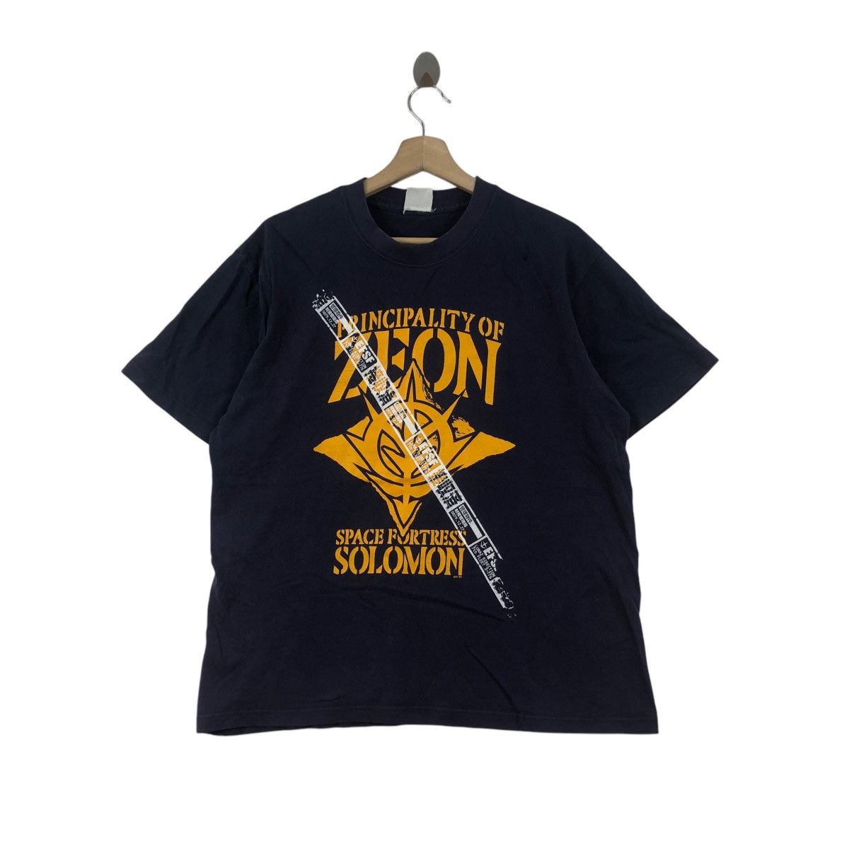 Vintage GUNDAM MOBILE SUIT Principality Of Zeon Tee Shirt Top Space Size US L / EU 52-54 / 3 - 1 Thumbnail