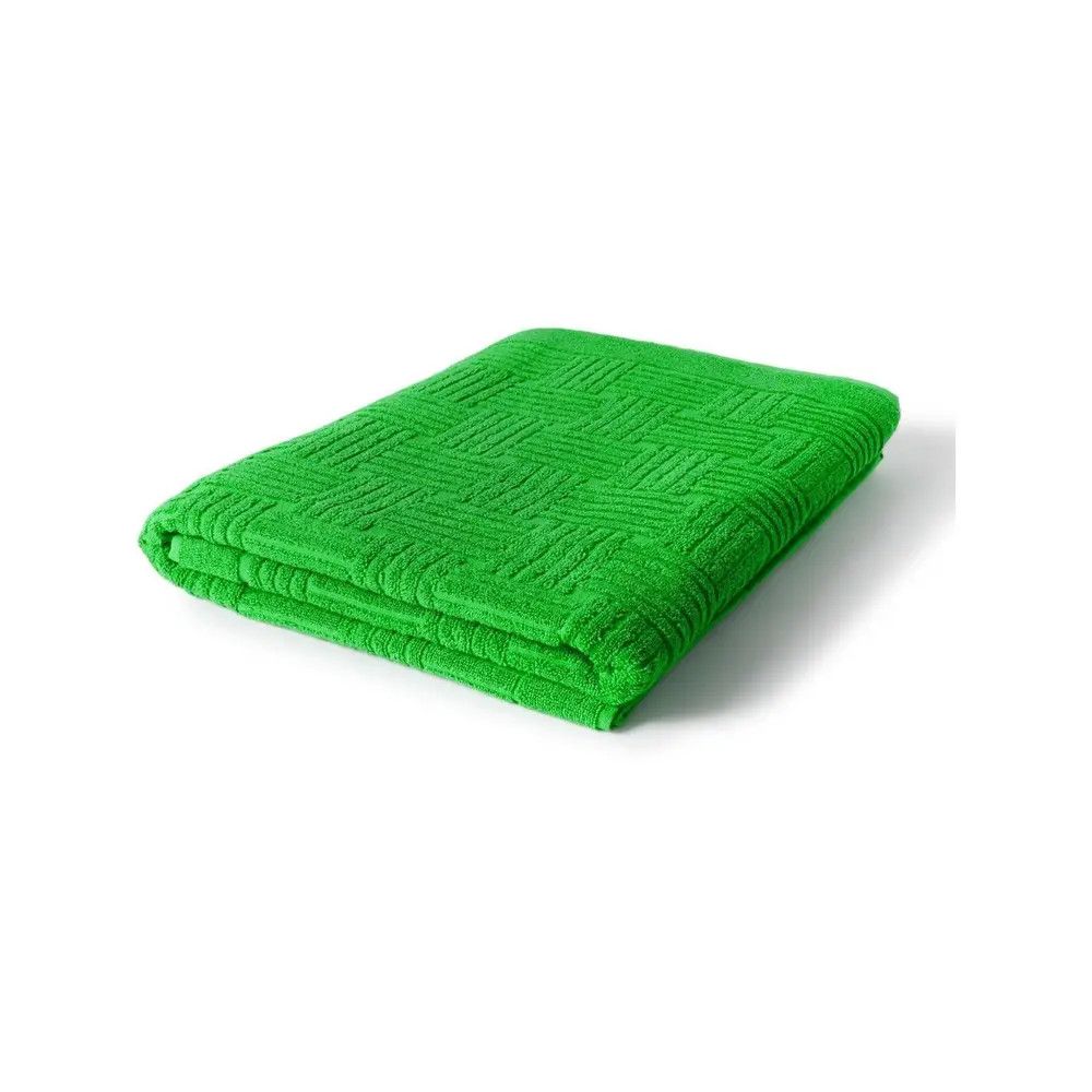 Bottega Veneta o1rshd1 Size: OS / Beach Towel Cotton Terry in Grass Size ONE SIZE - 1 Thumbnail