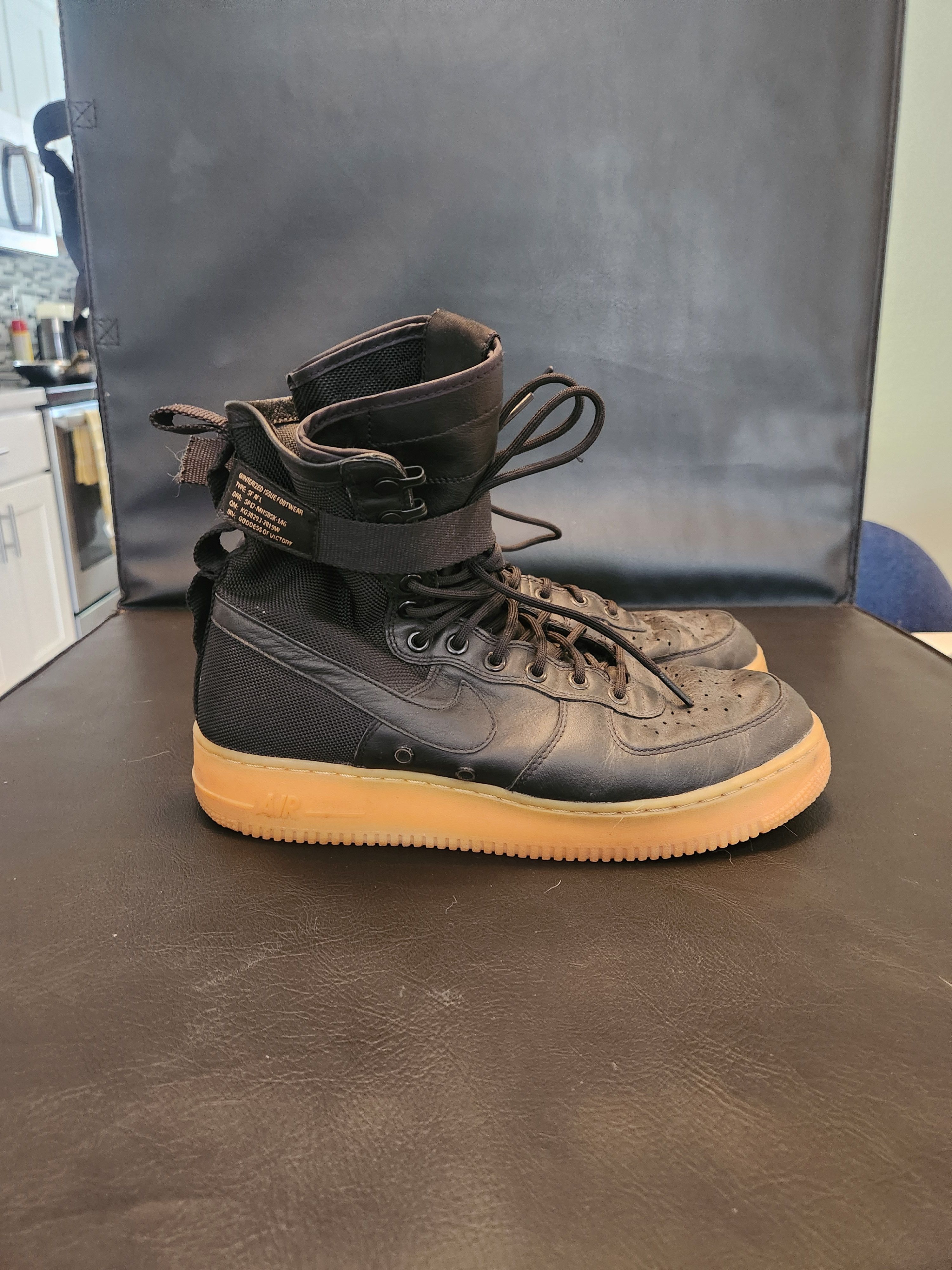 Nike Nike Special Field AF1 “Black Gum Sole” – Men’s 10 Size US 10 / EU 43 - 1 Thumbnail