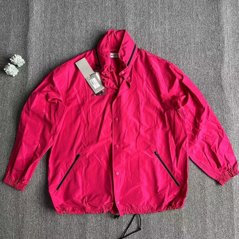 Balenciaga size 36 Coaching Jacket Fuchsia