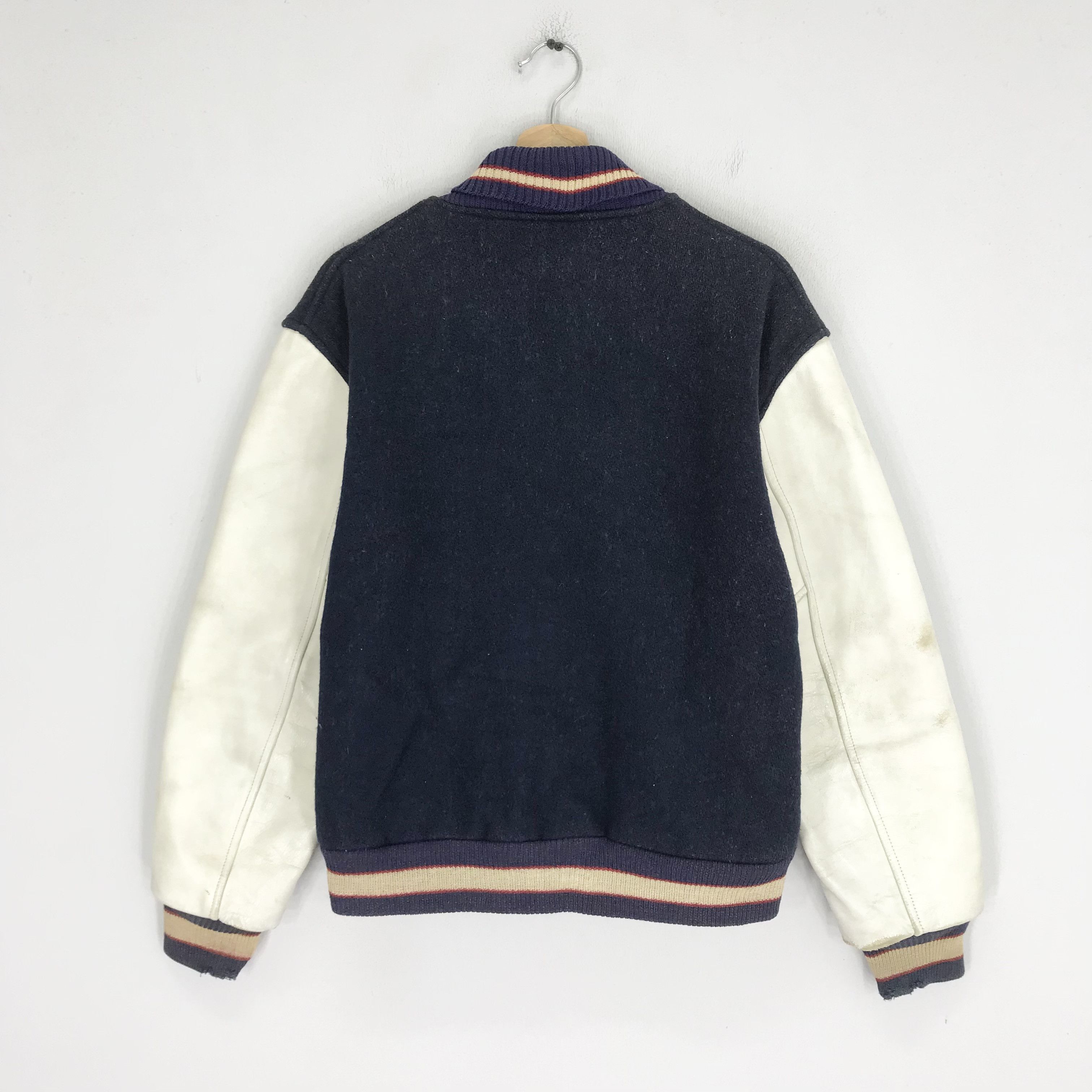 Vintage Vintage 80s Butwin Wisconsin Varsity Stadium Wool Jacket Size US L / EU 52-54 / 3 - 2 Thumbnail