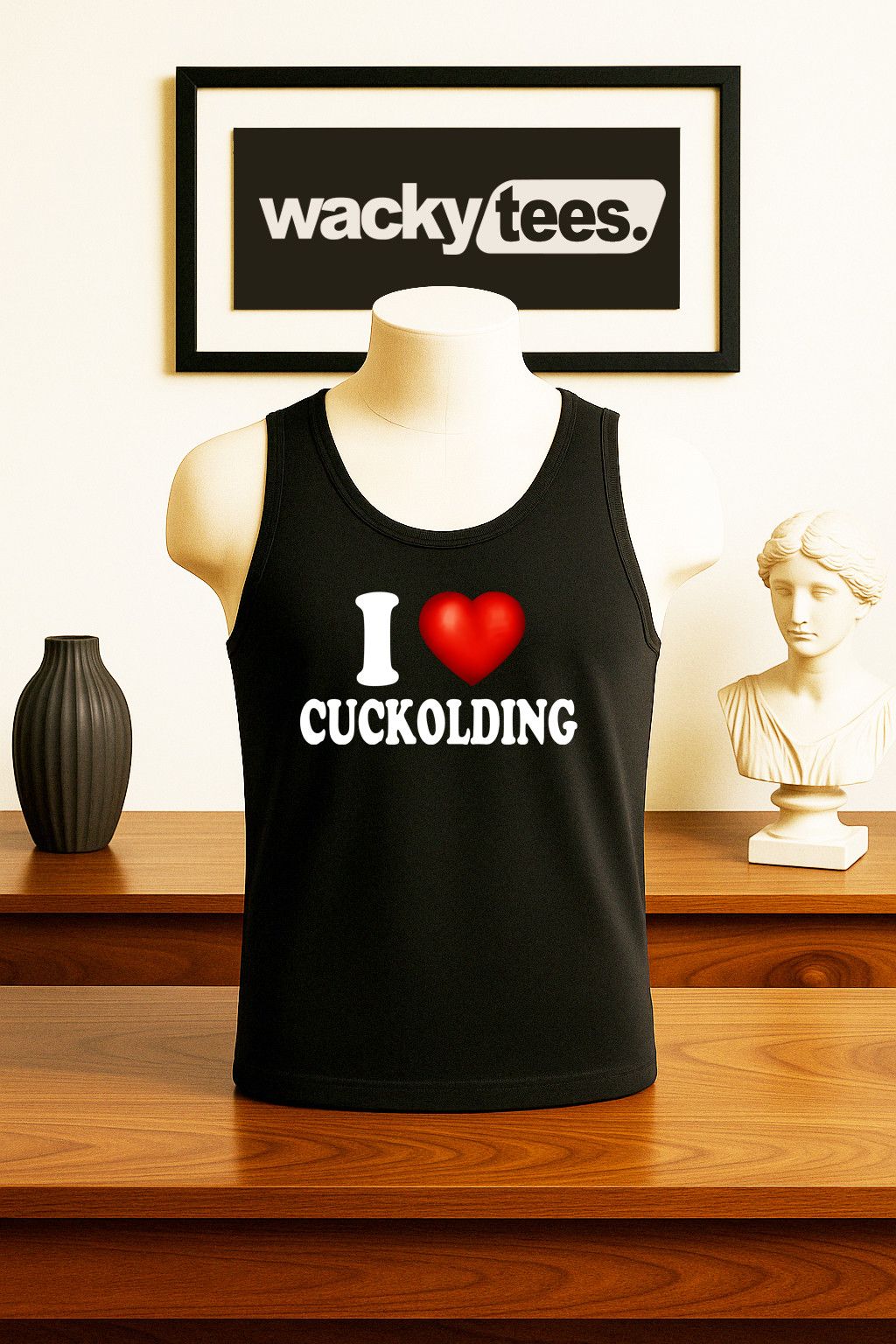 Other I Love Cuckolding I Heart Watching Graphic Tee Shirt Size US L / EU 52-54 / 3 - 2 Thumbnail