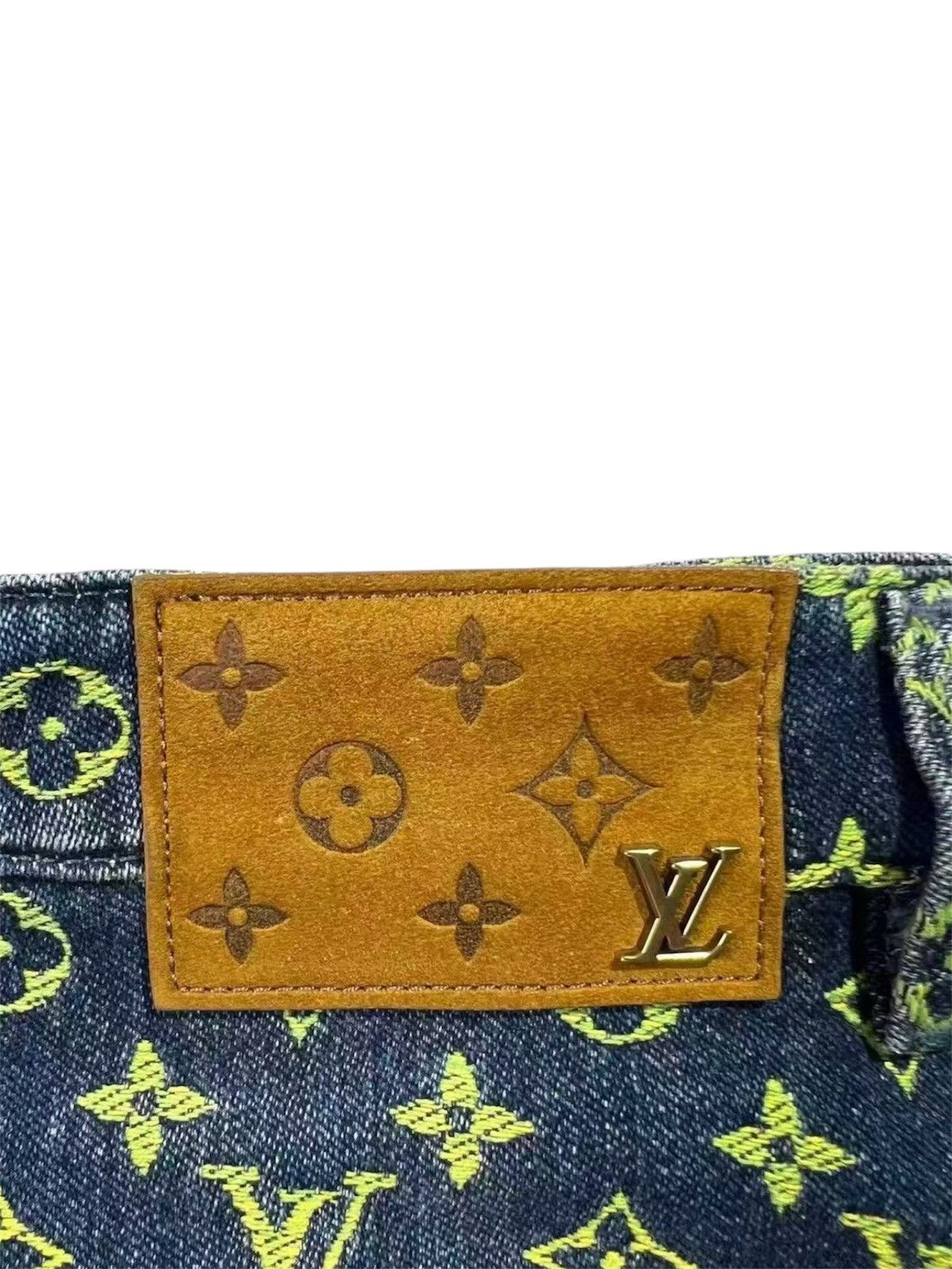 Louis Vuitton Louis Vuitton 34 Rainbow Monogram Denim Short Size US 34 / EU 50 - 3 Thumbnail