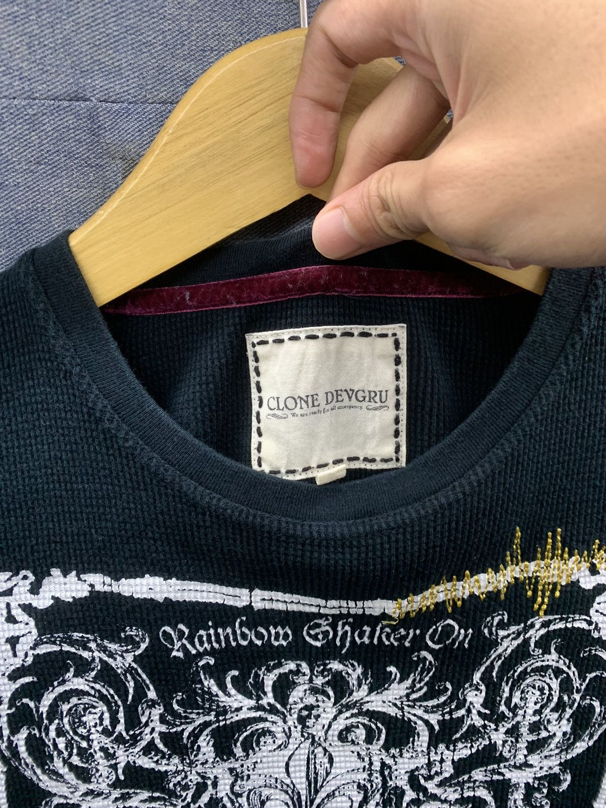 Hysteric Glamour × If Six Was Nine × Japanese Brand Rainbow Shaker On by Clone Devgru cross style Size US M / EU 48-50 / 2 - 7 Thumbnail