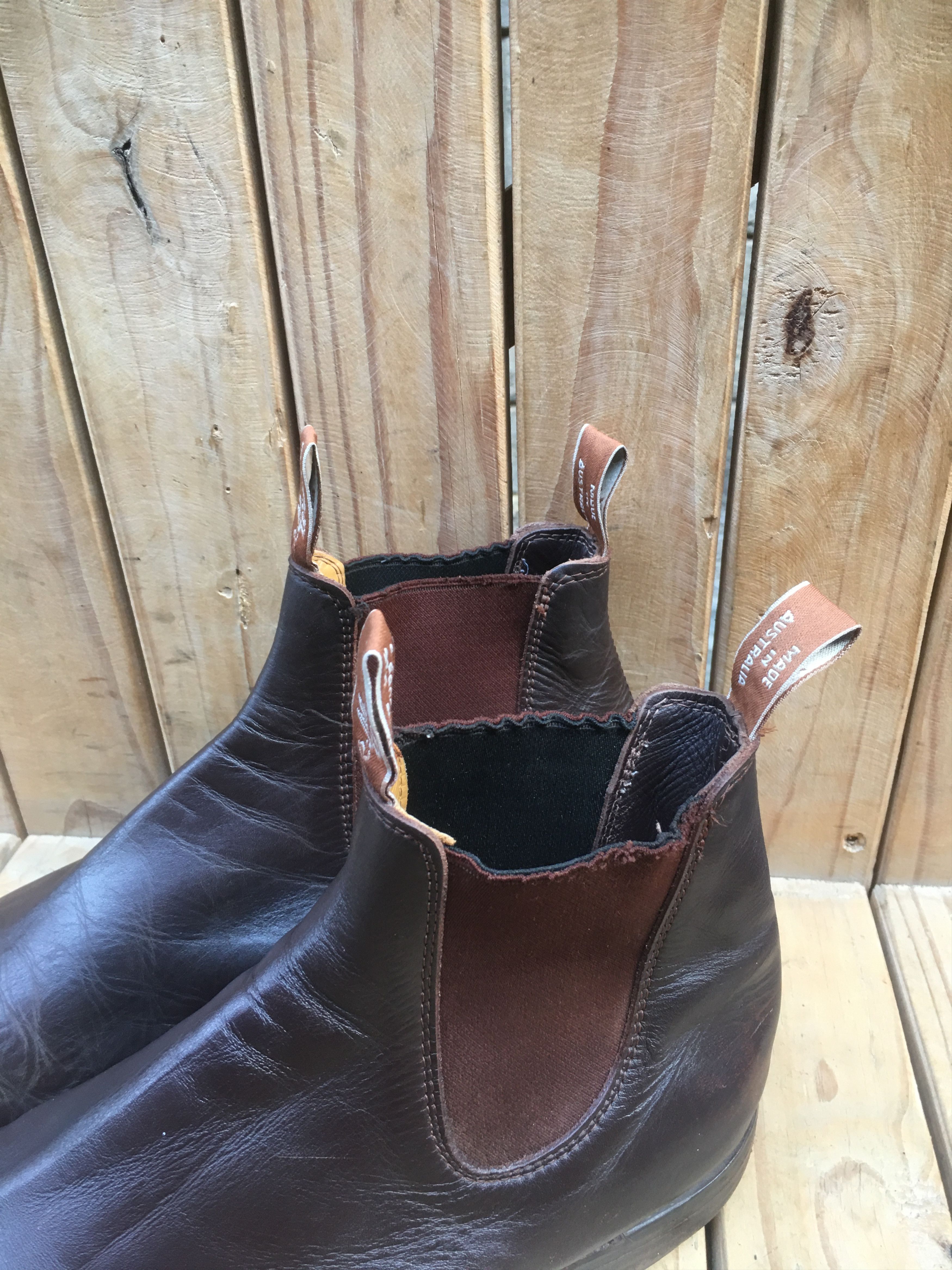 R.M. Williams RM Williams Brown Leather Boots Sz Uk 9.5 H USA 10.5 Size US 10.5 / EU 43-44 - 18 Thumbnail