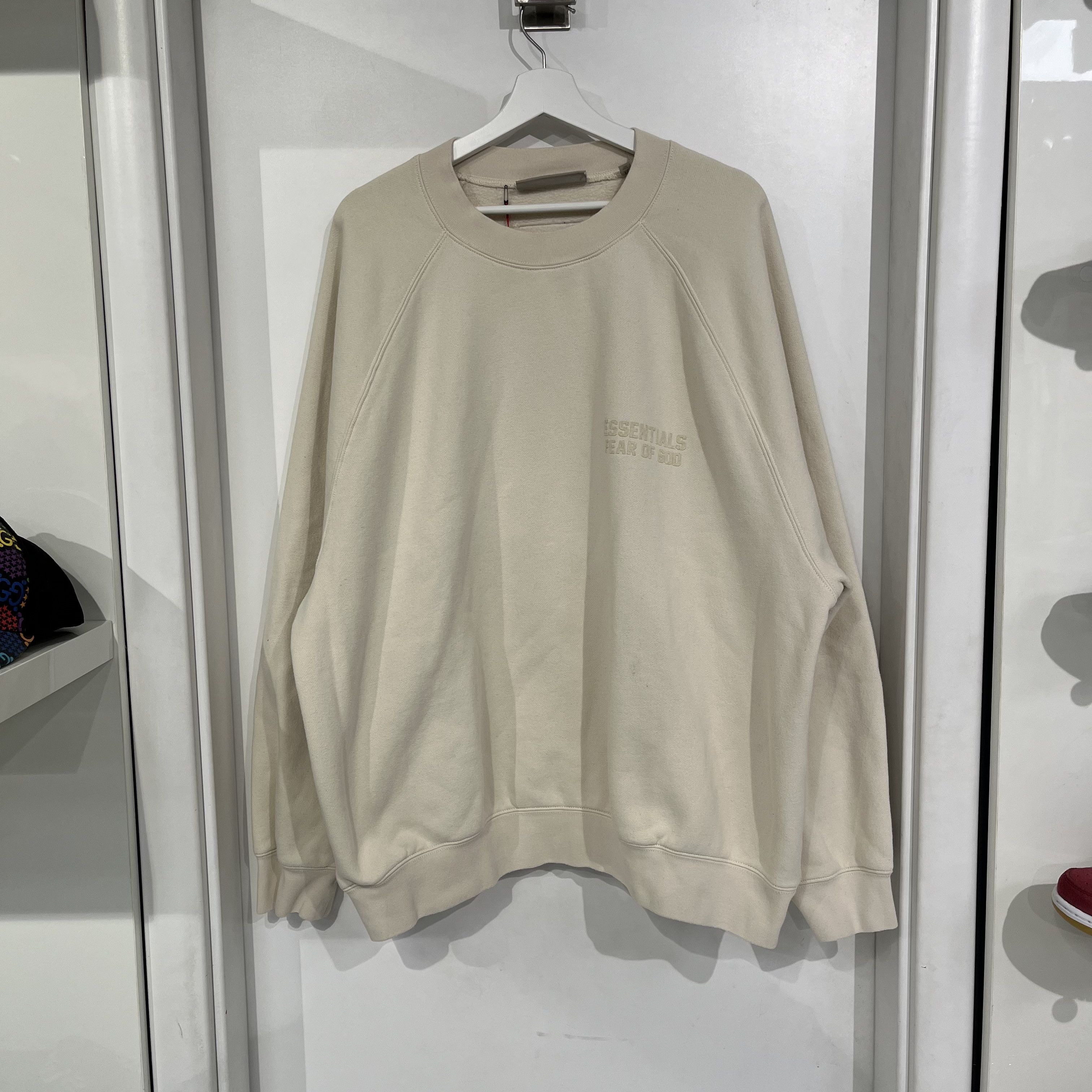 Fear of God Fear of God Logo Crewneck Smoke Size US XL / EU 56 / 4 - 1 Thumbnail
