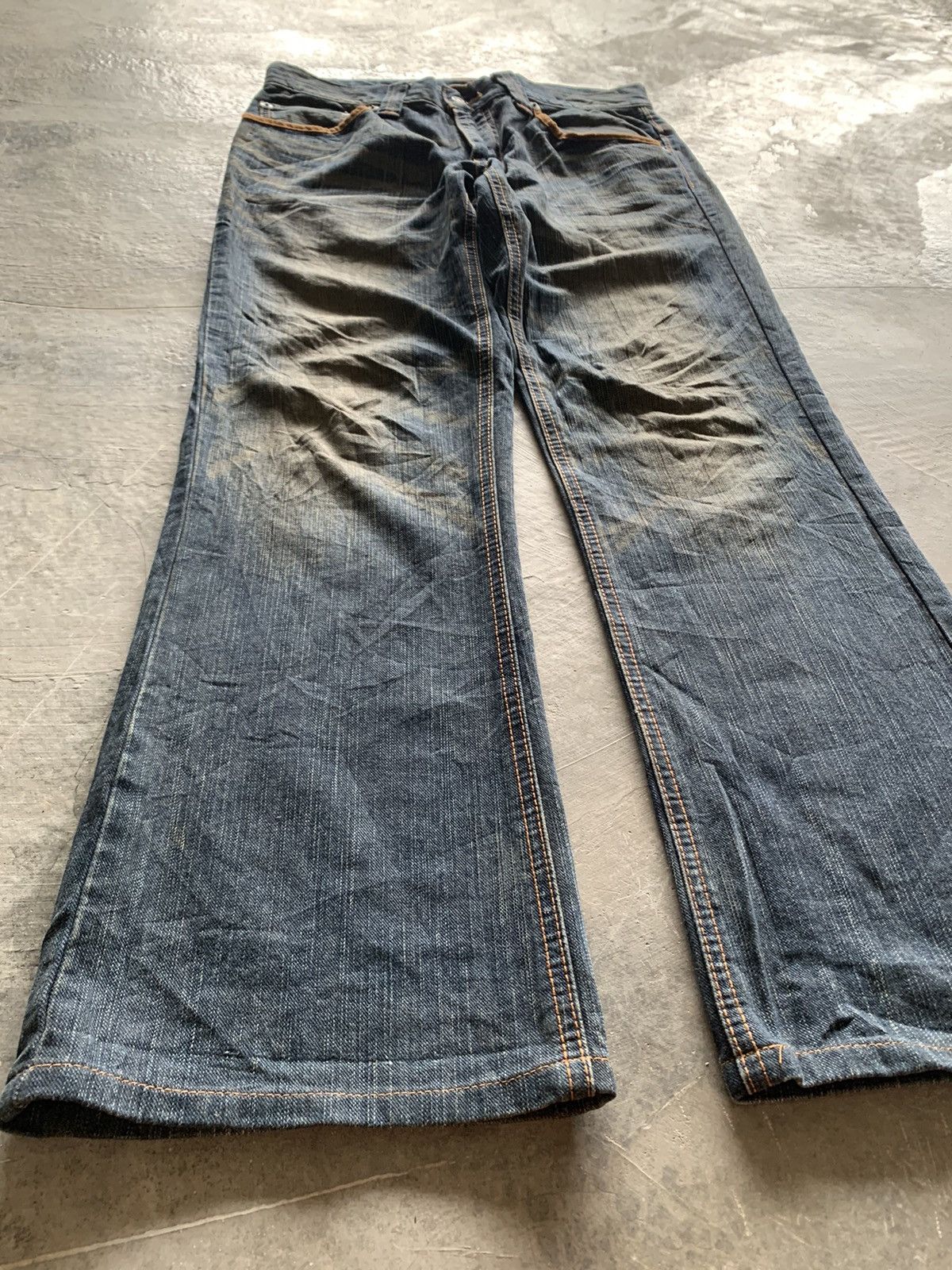 Edwin sick rusty mudwash flare EDWIN XV western style jeans Size US 33 - 9 Thumbnail