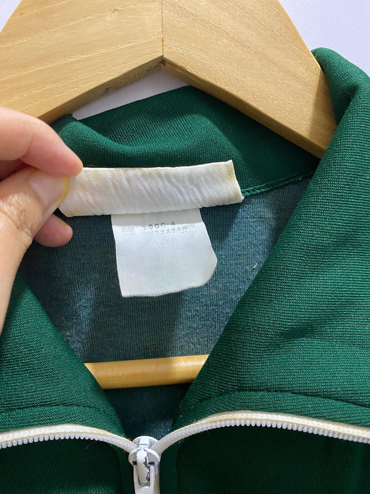 Other Vintage 70s Hirsch Weis White Stag Track Jacket Green White Size US M / EU 48-50 / 2 - 5 Thumbnail
