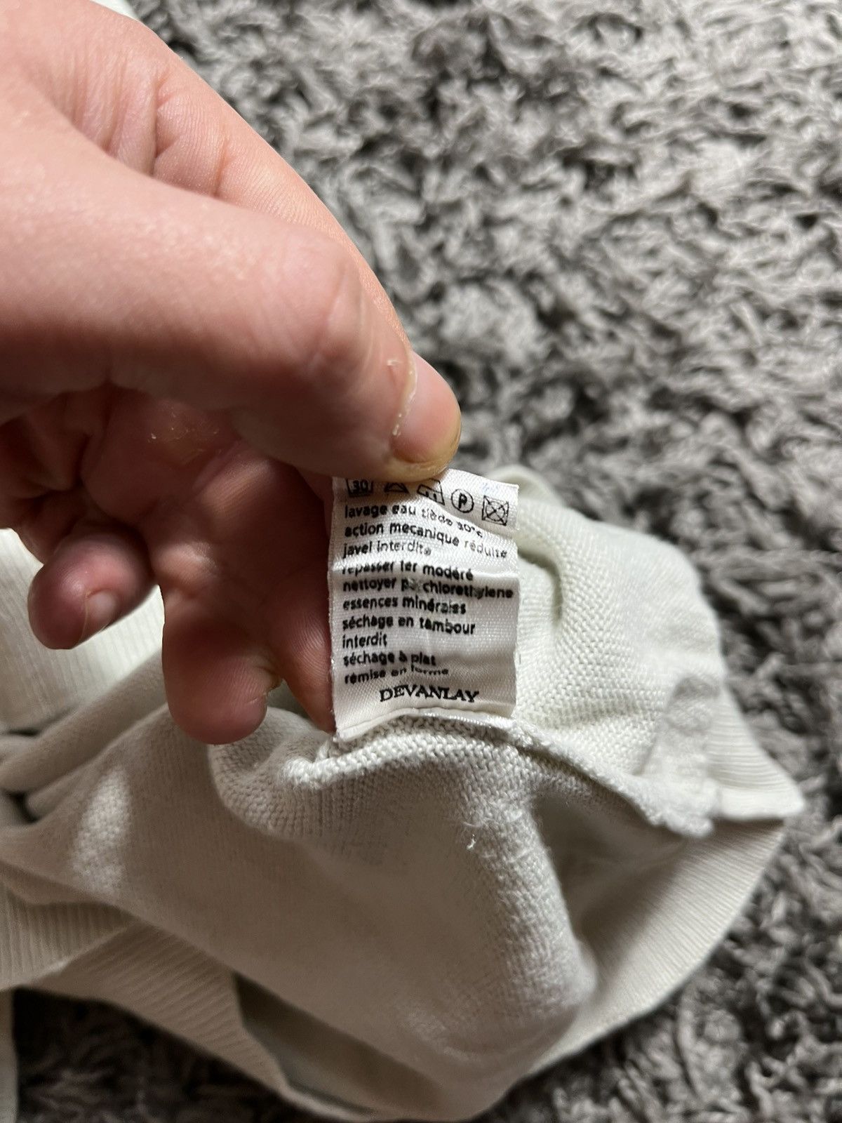 Lacoste × Vintage LACOSTE VINTAGE 00s COTTON VEST Size US L / EU 52-54 / 3 - 5 Thumbnail